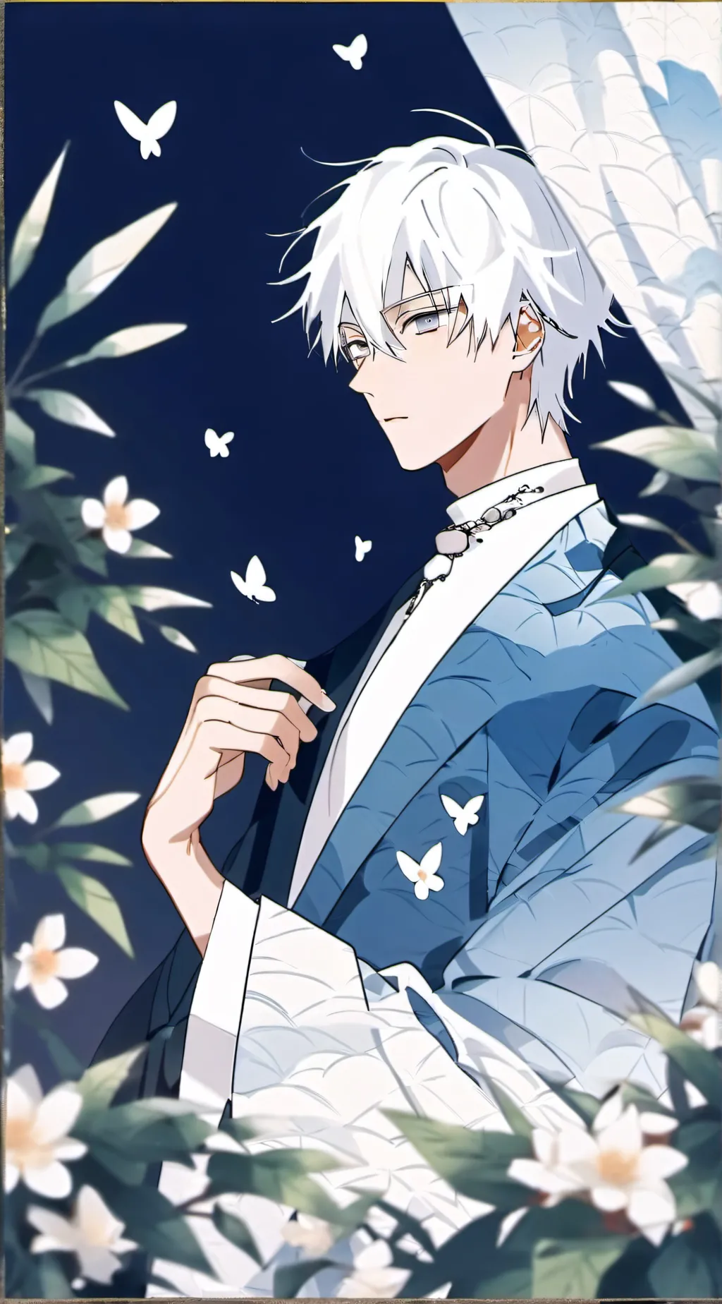 ai character: gojo background