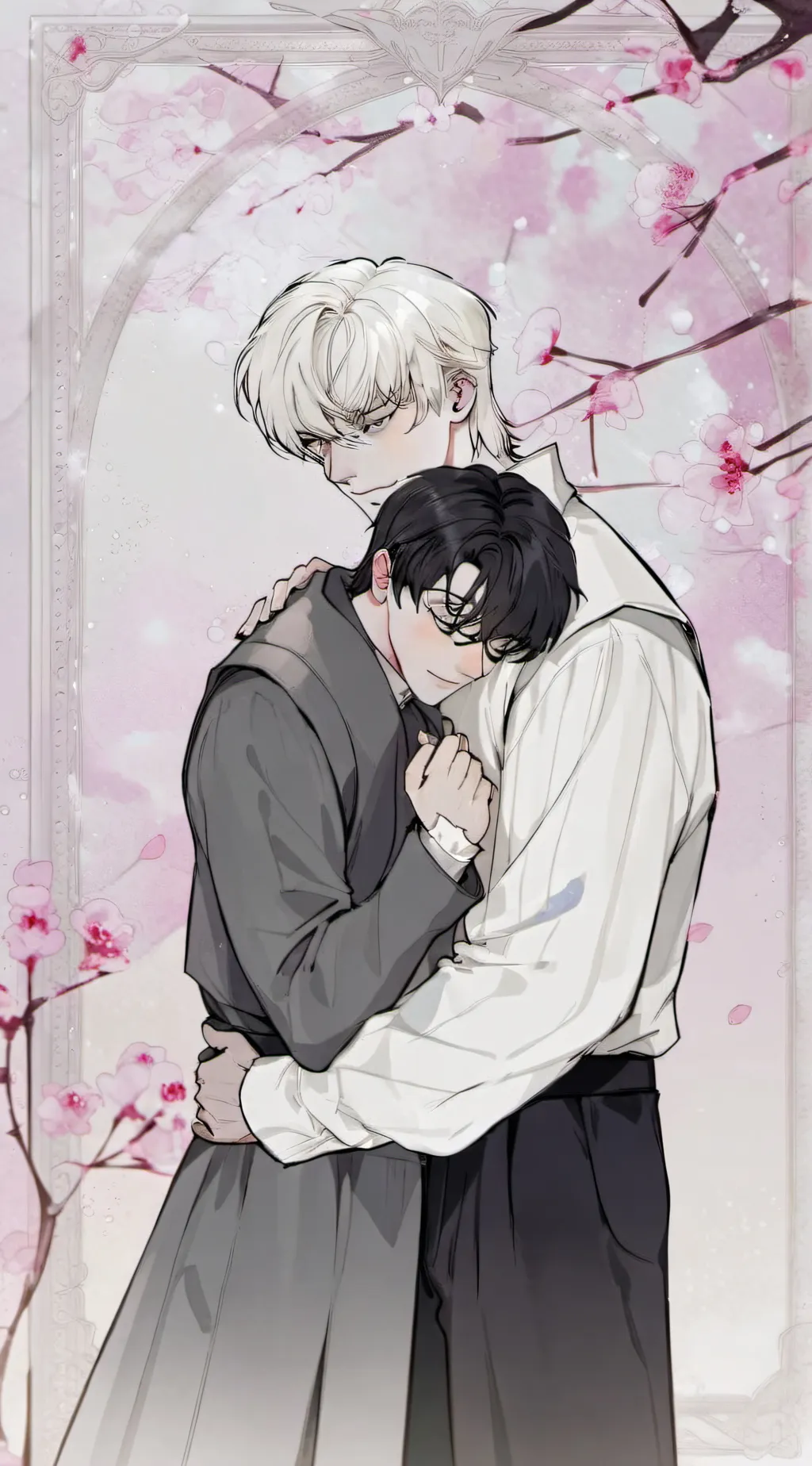 ai character: Drarry💚❤️🐍⚡ background