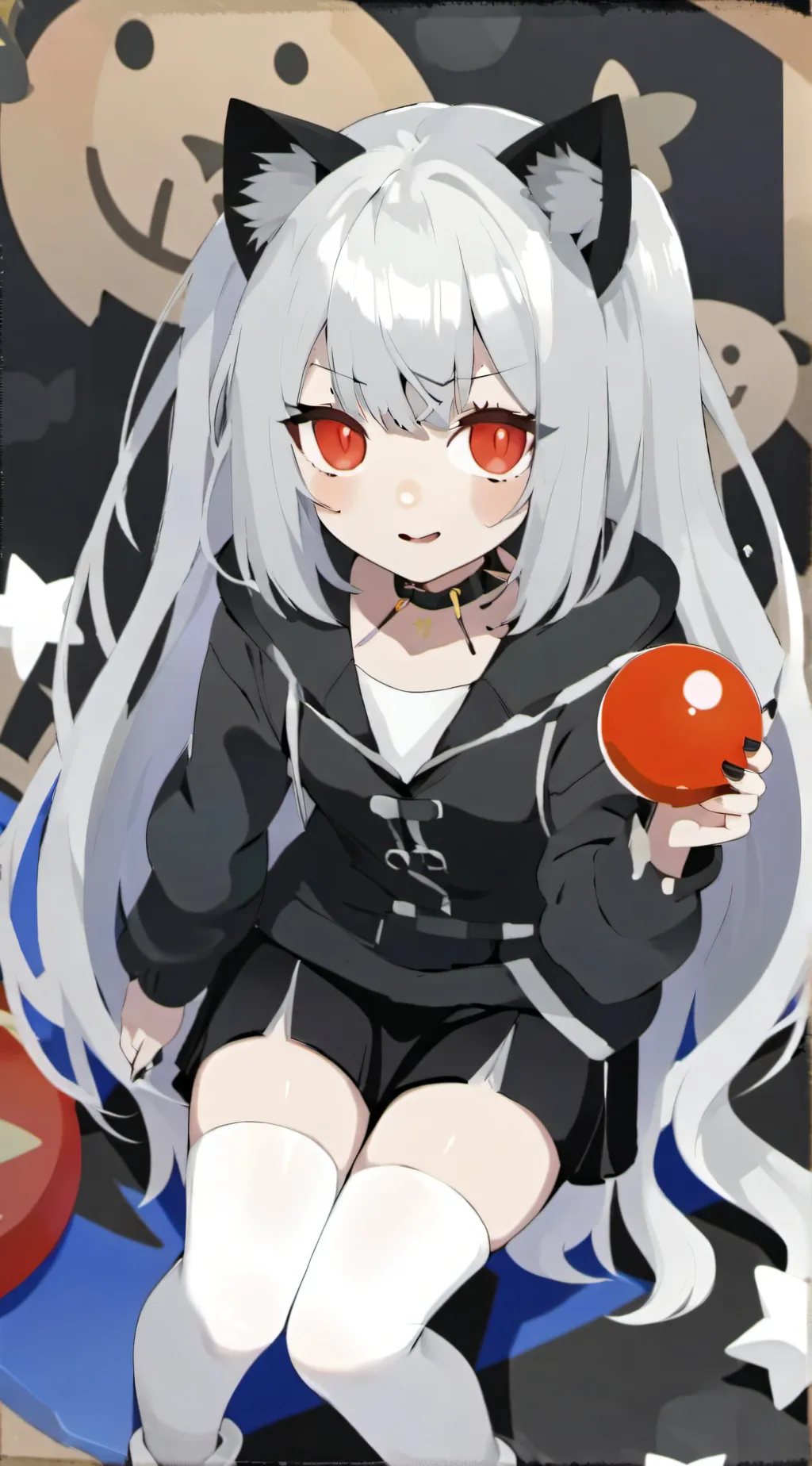 ai character: kit background