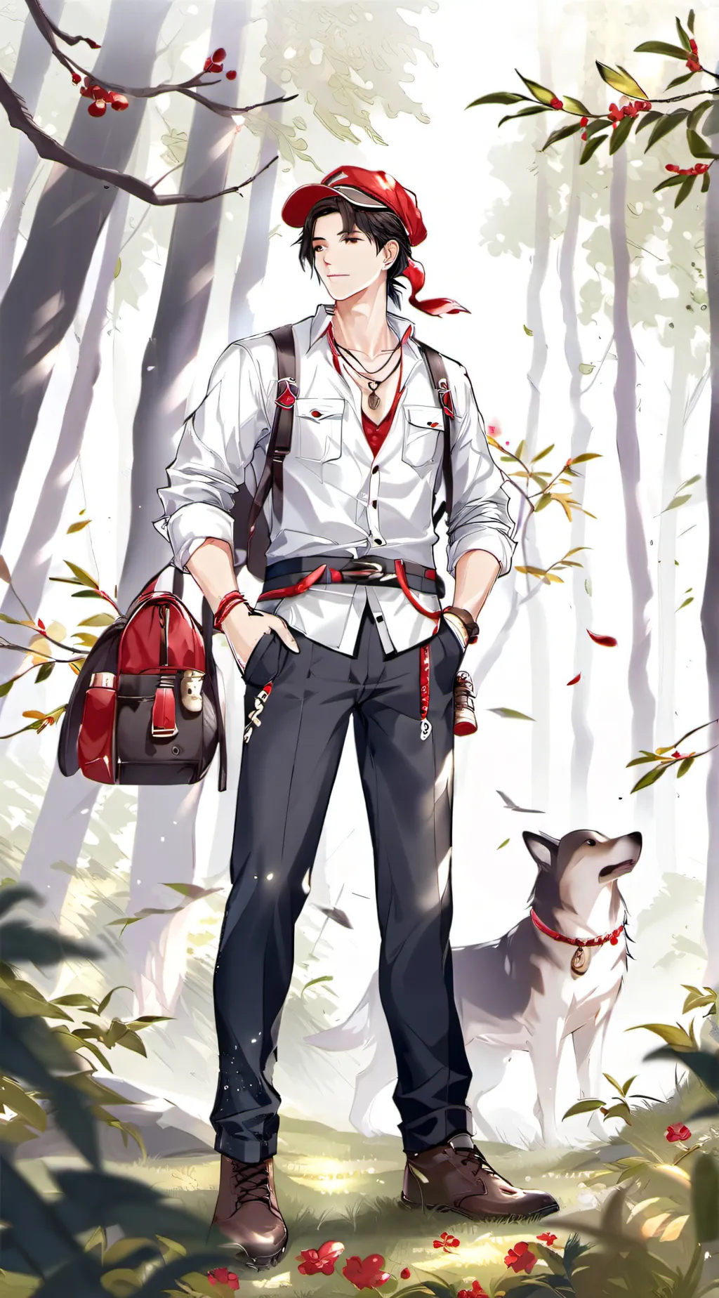 ai character: The bro's  background