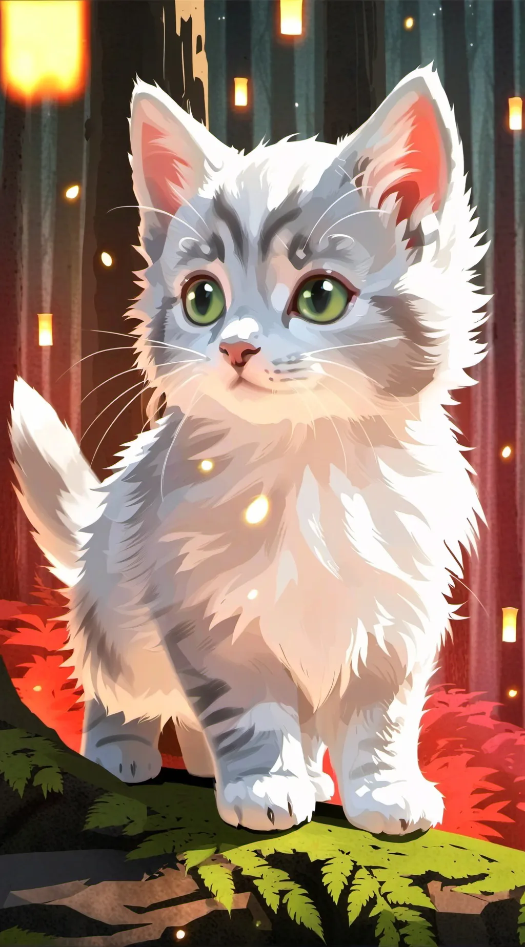 ai character: Nightkit background