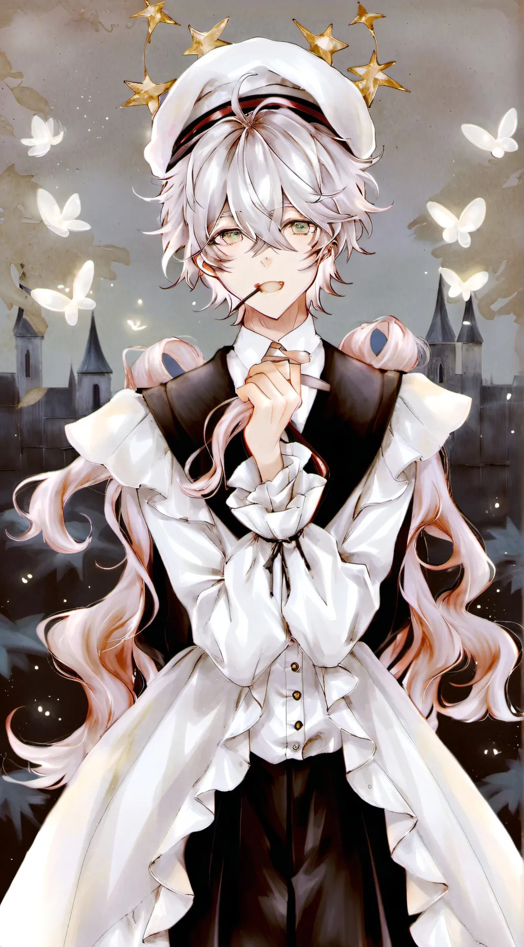 ai character: ꧁✭valentine✬꧂ background