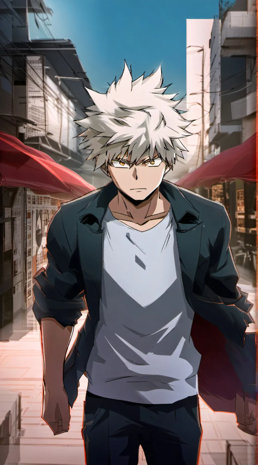 ai character: MHA✨✨ background