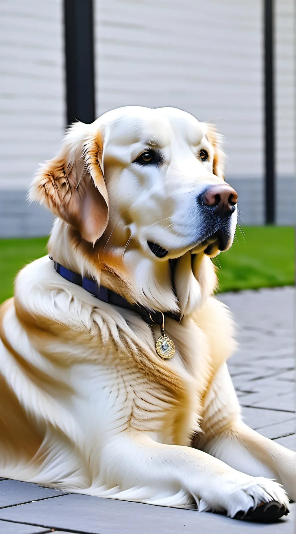 ai character: new dog background