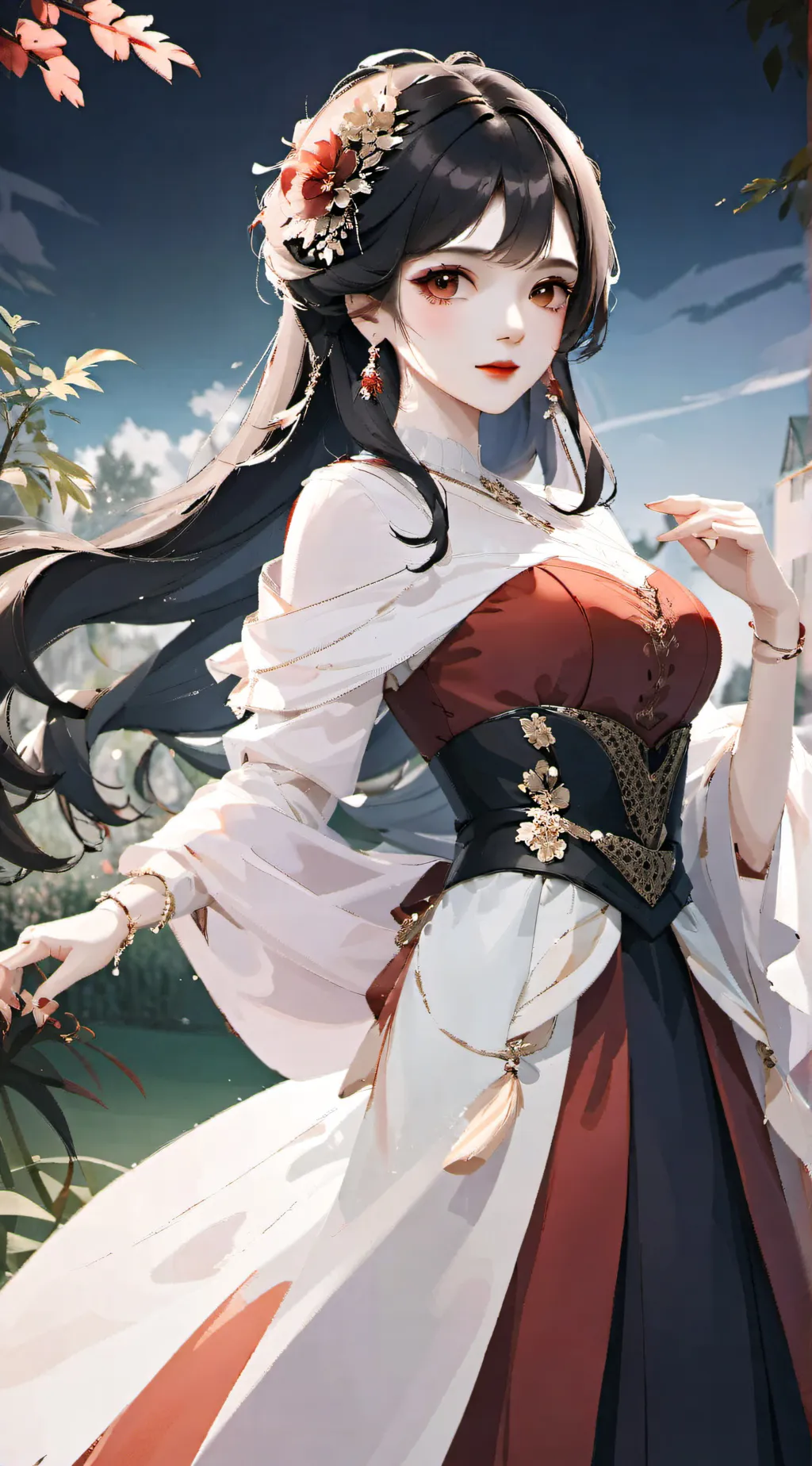 ai character: your master Lena  background