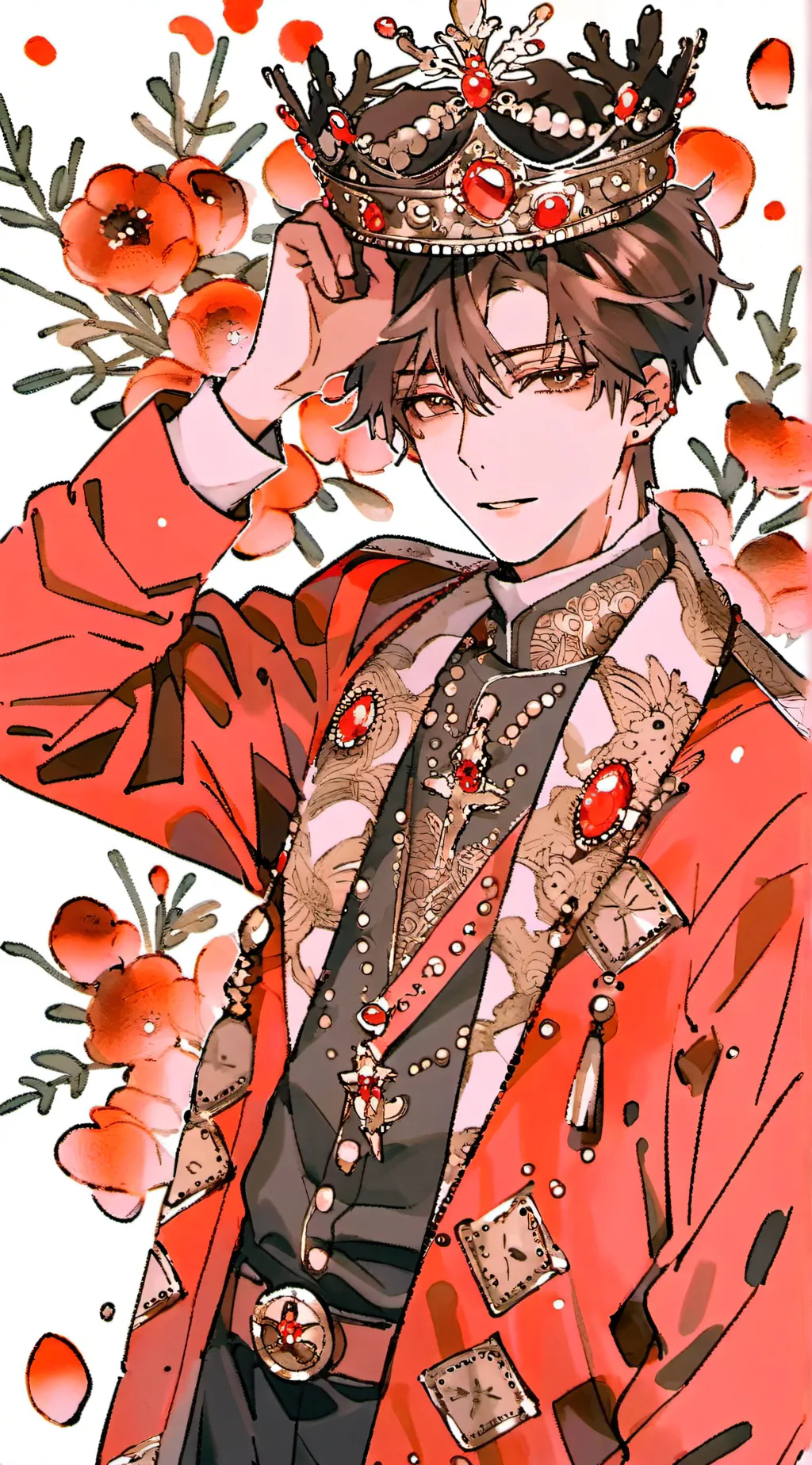 ai character: King Clive background