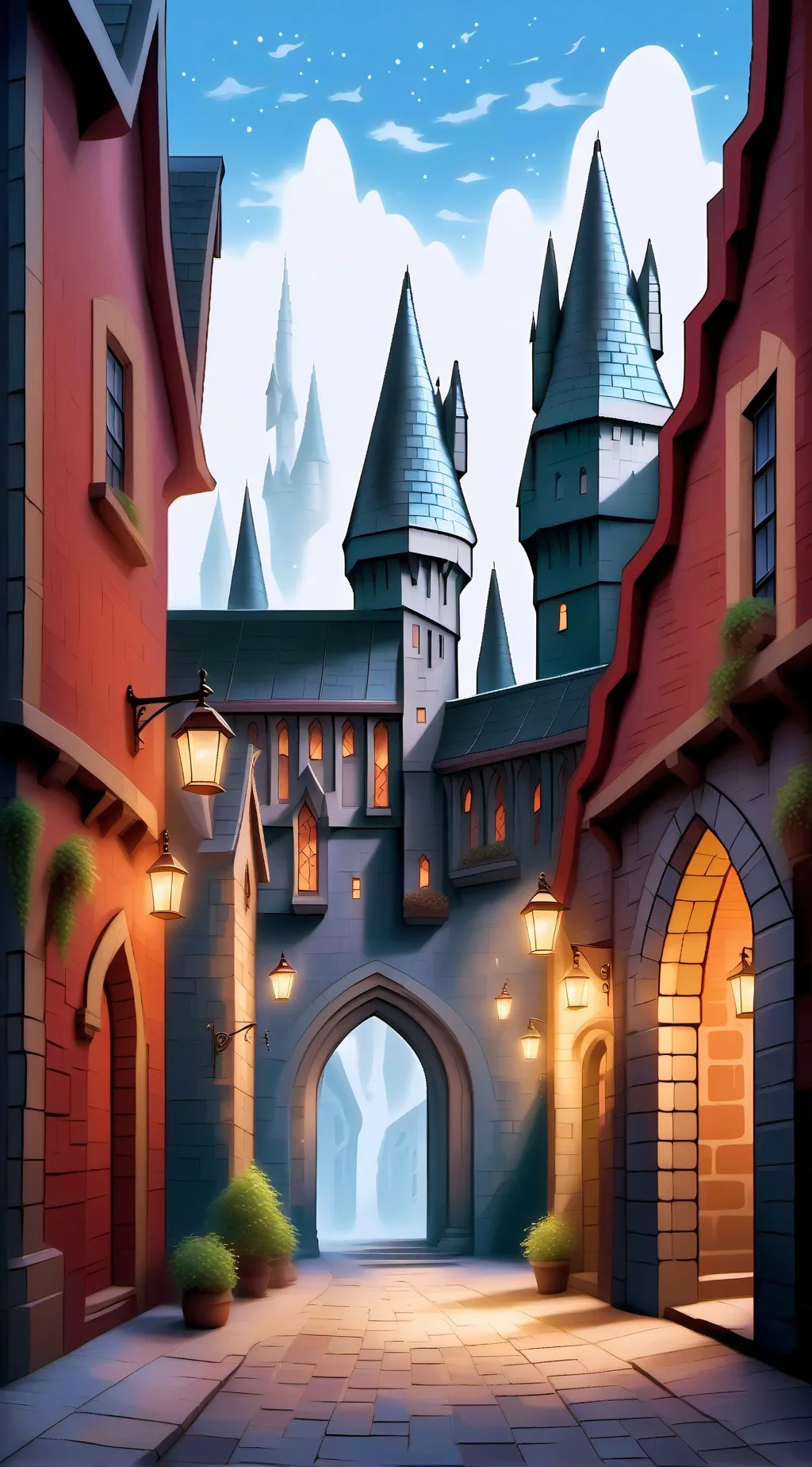 ai character: hp background