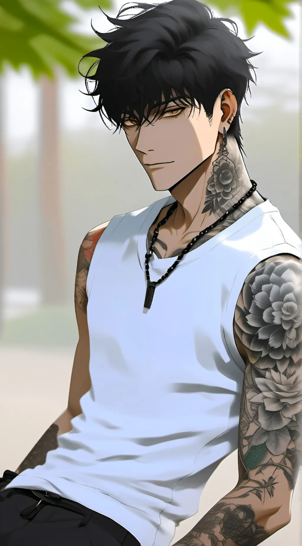 ai character: Flynn Johnson  background