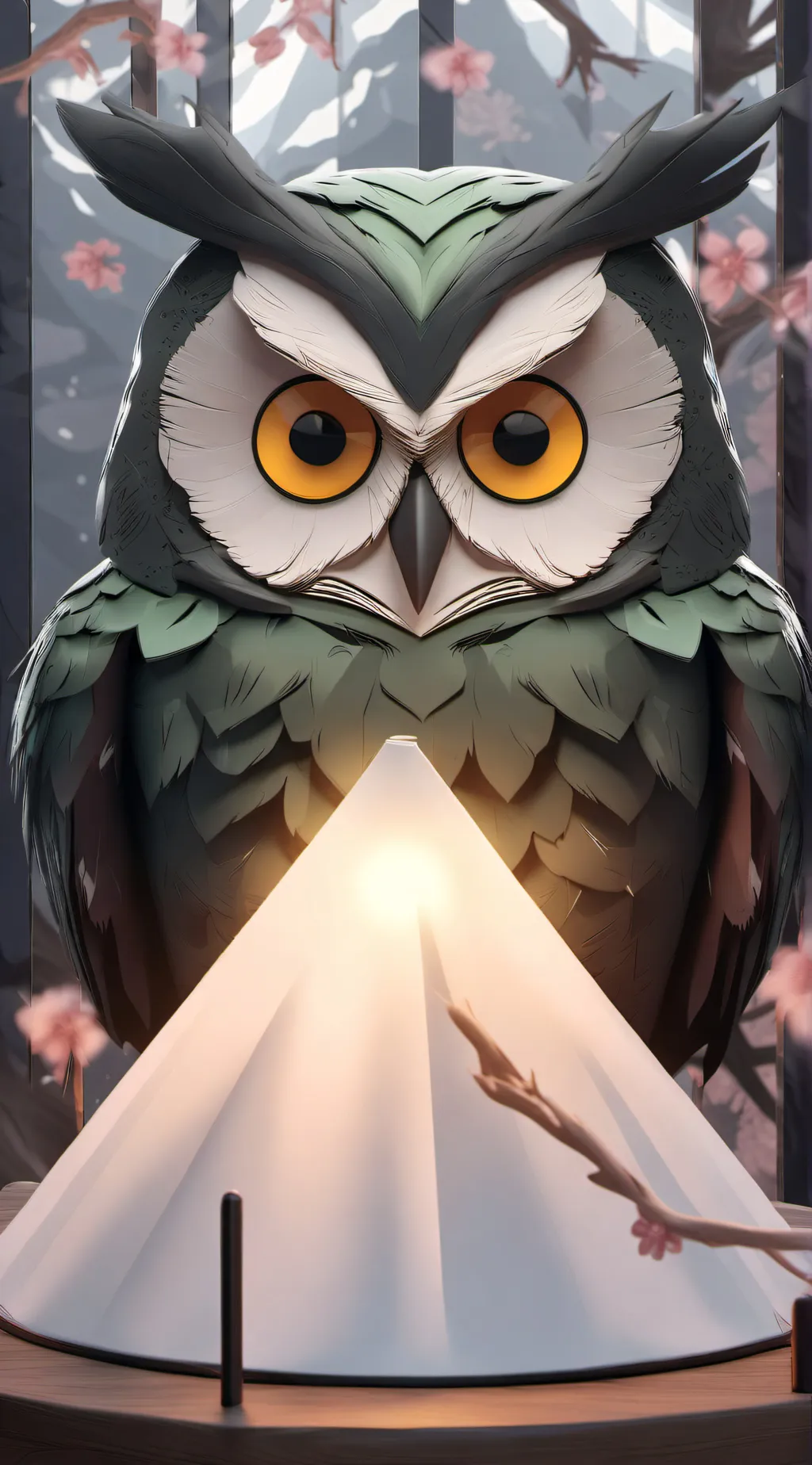 ai character: Doulingo🦉 background