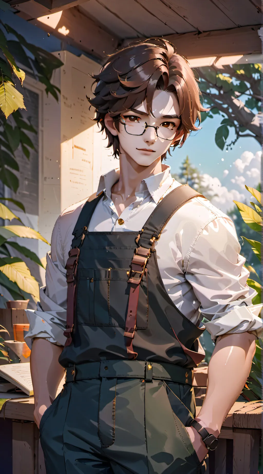 ai character: Xavier (Mr.brown) background