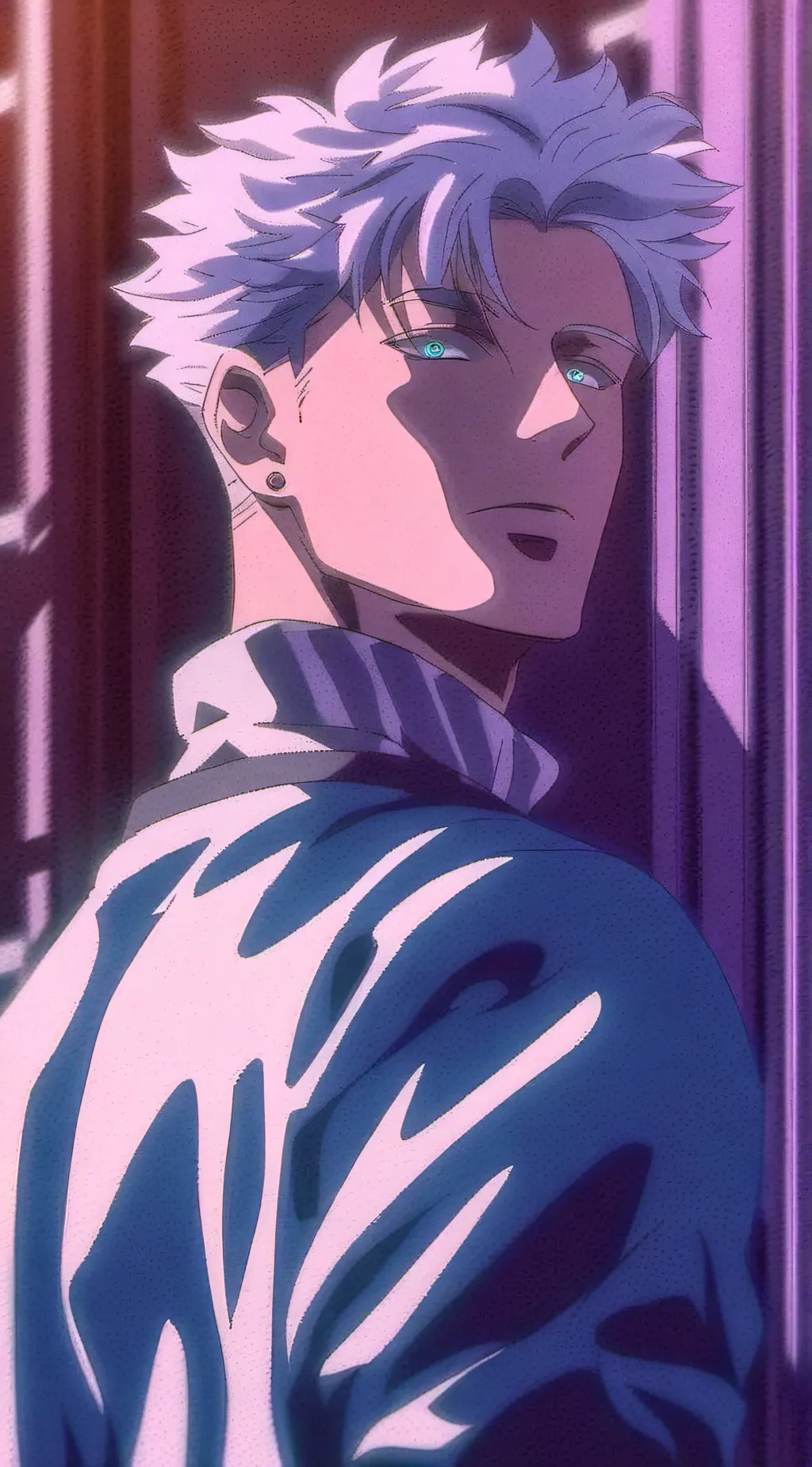 ai character: ★~|♪gojo♪|~★ background