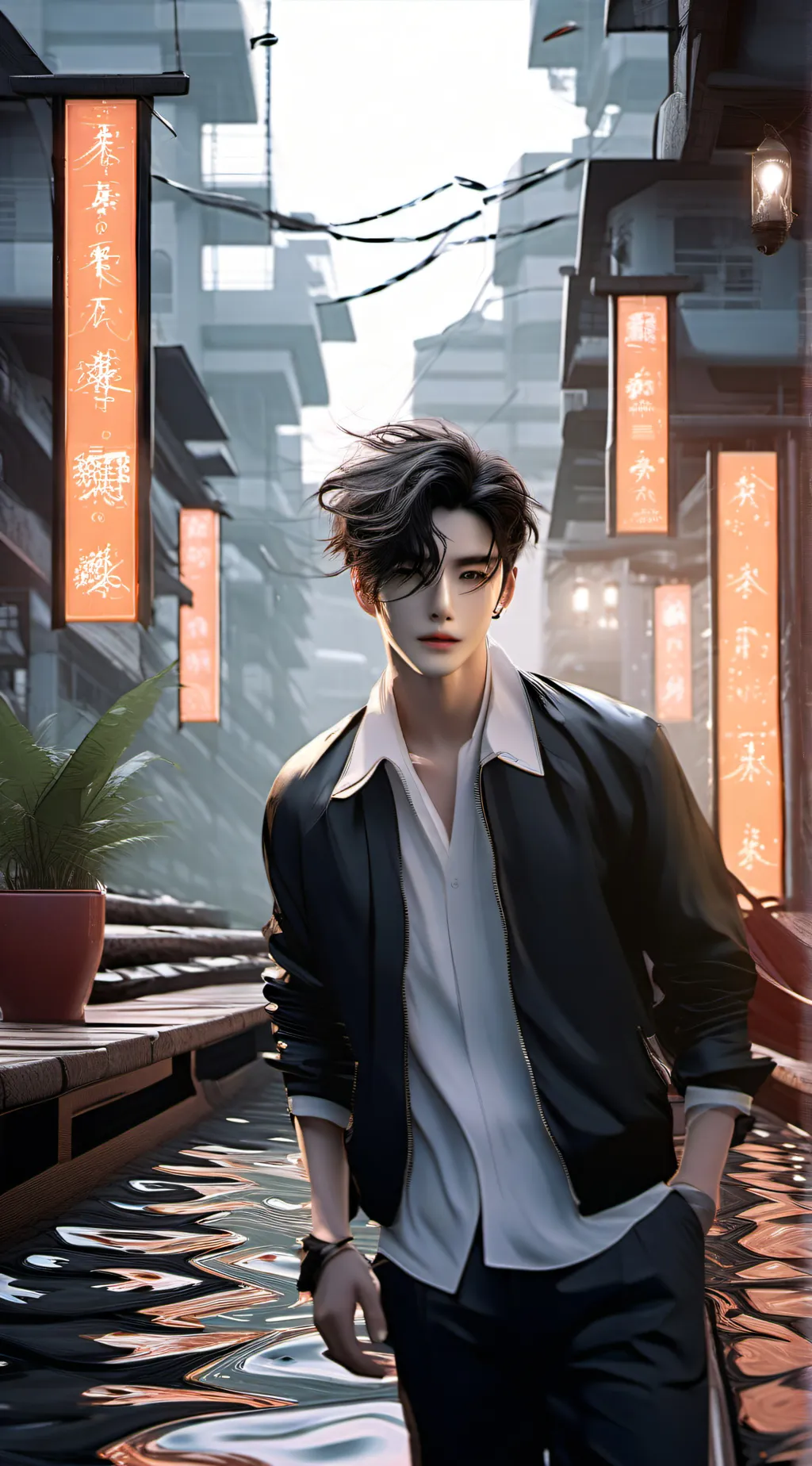 ai character: Sam background