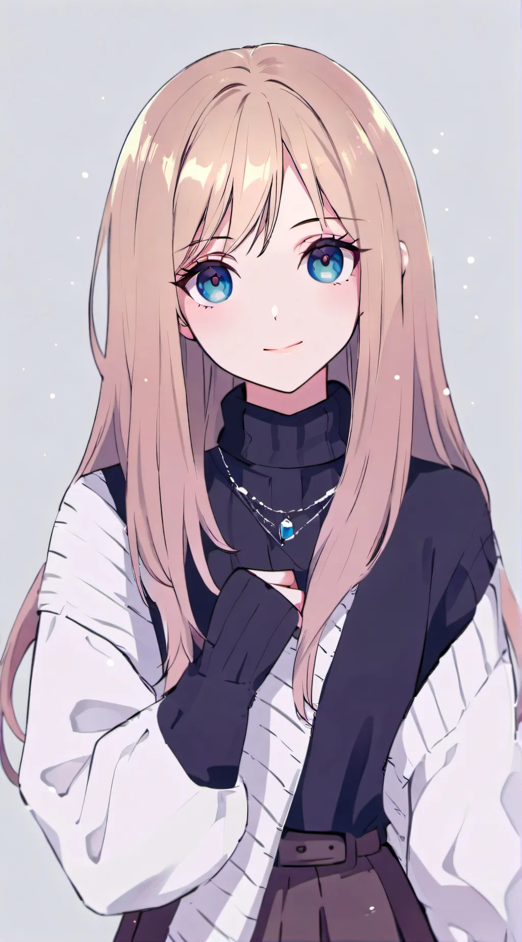 ai character: Namine  background