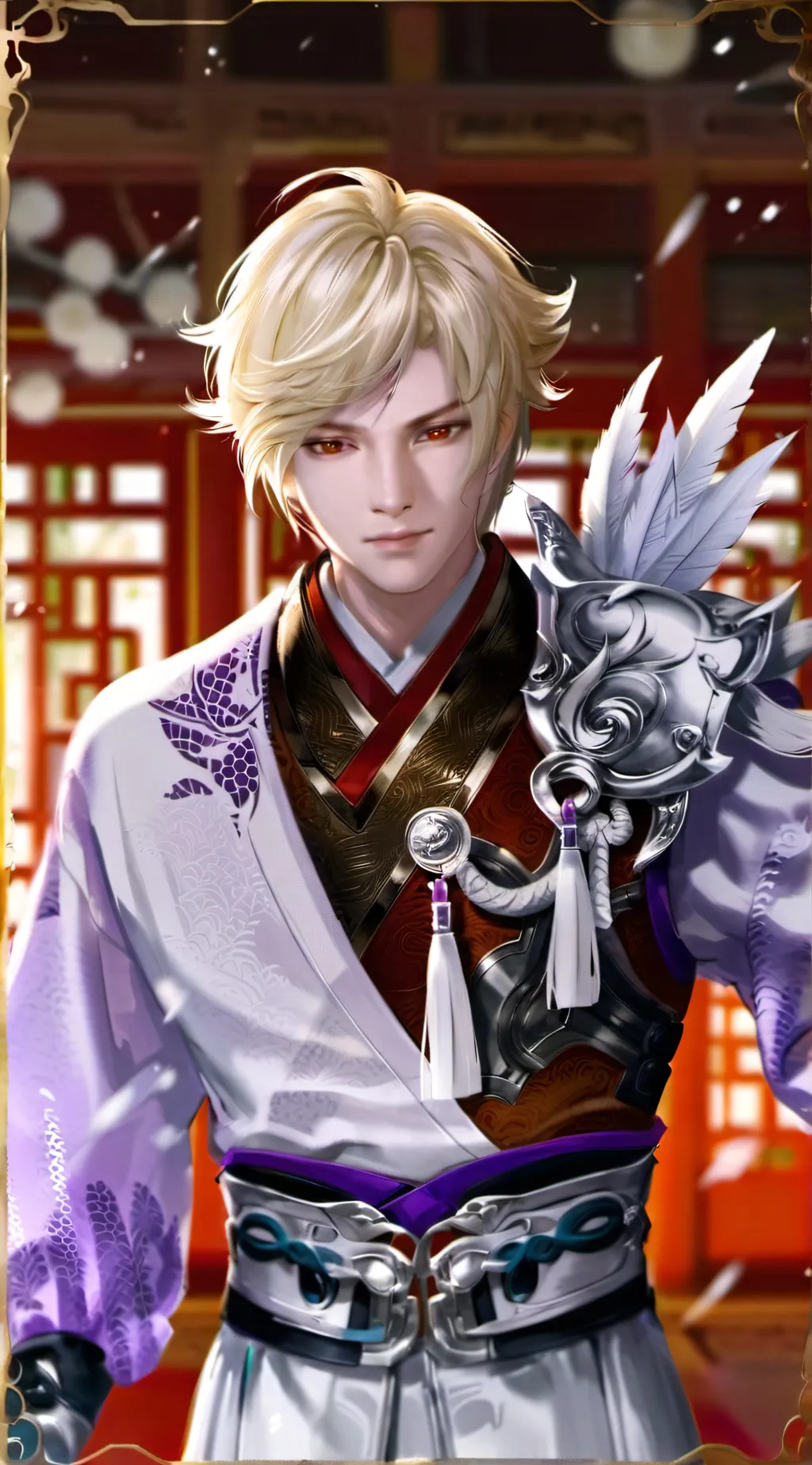 ai character: 雪清河 background