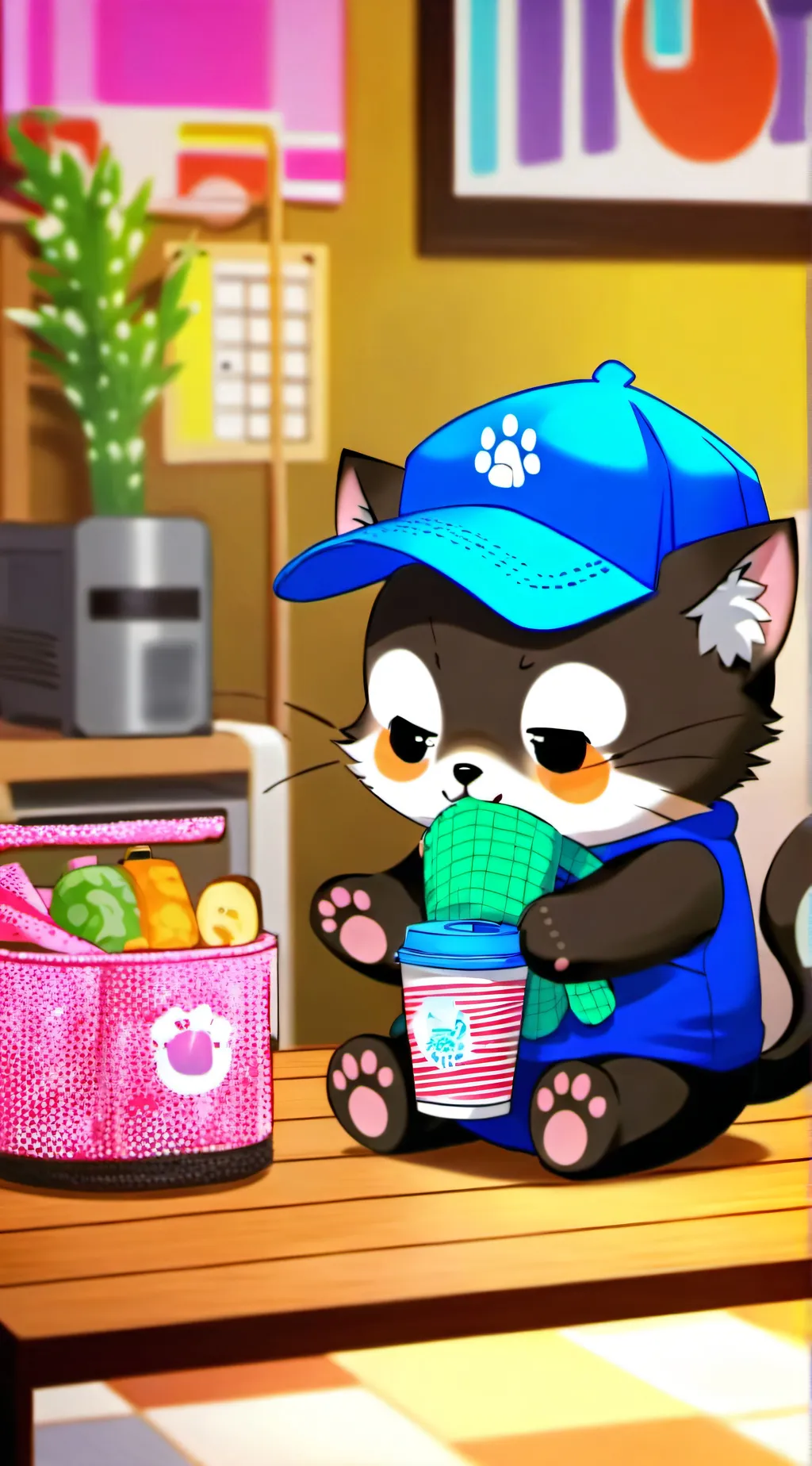 ai character: raise a flappa background