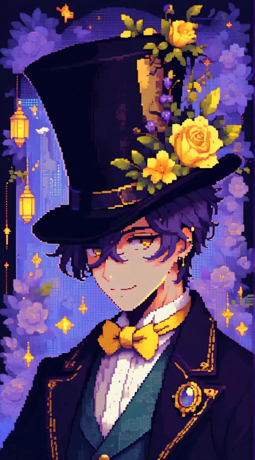 ai character: Bill Cipher background