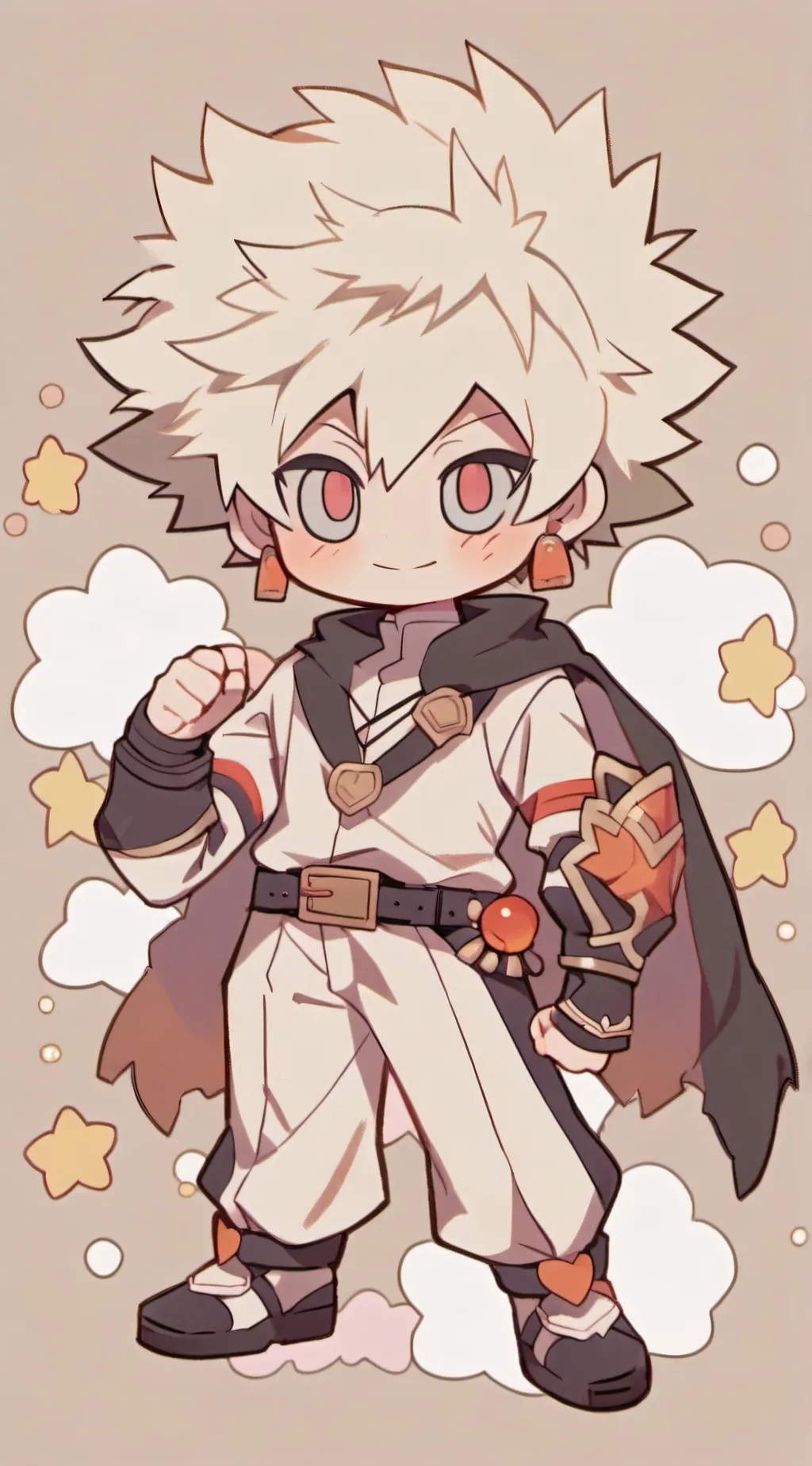 ai character: BAKUGO✨ background