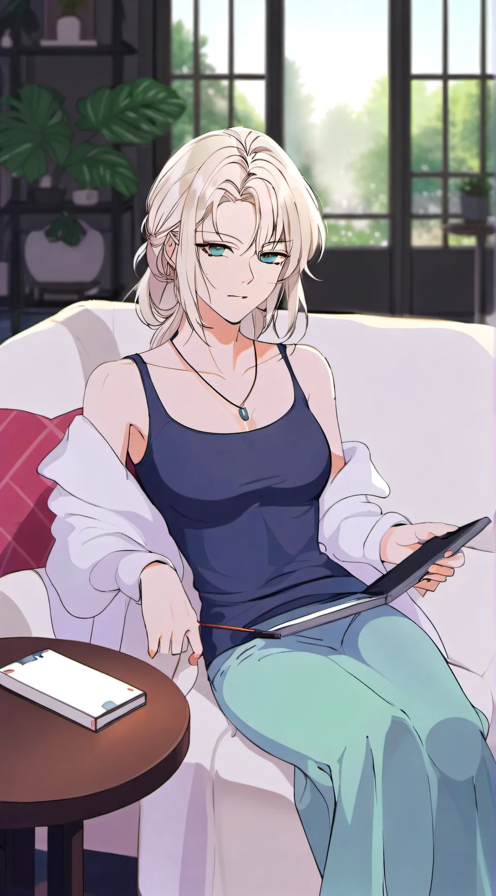 ai character: Girls only family  background