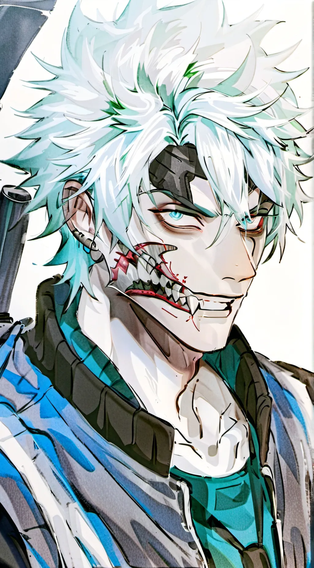 ai character: hunter background