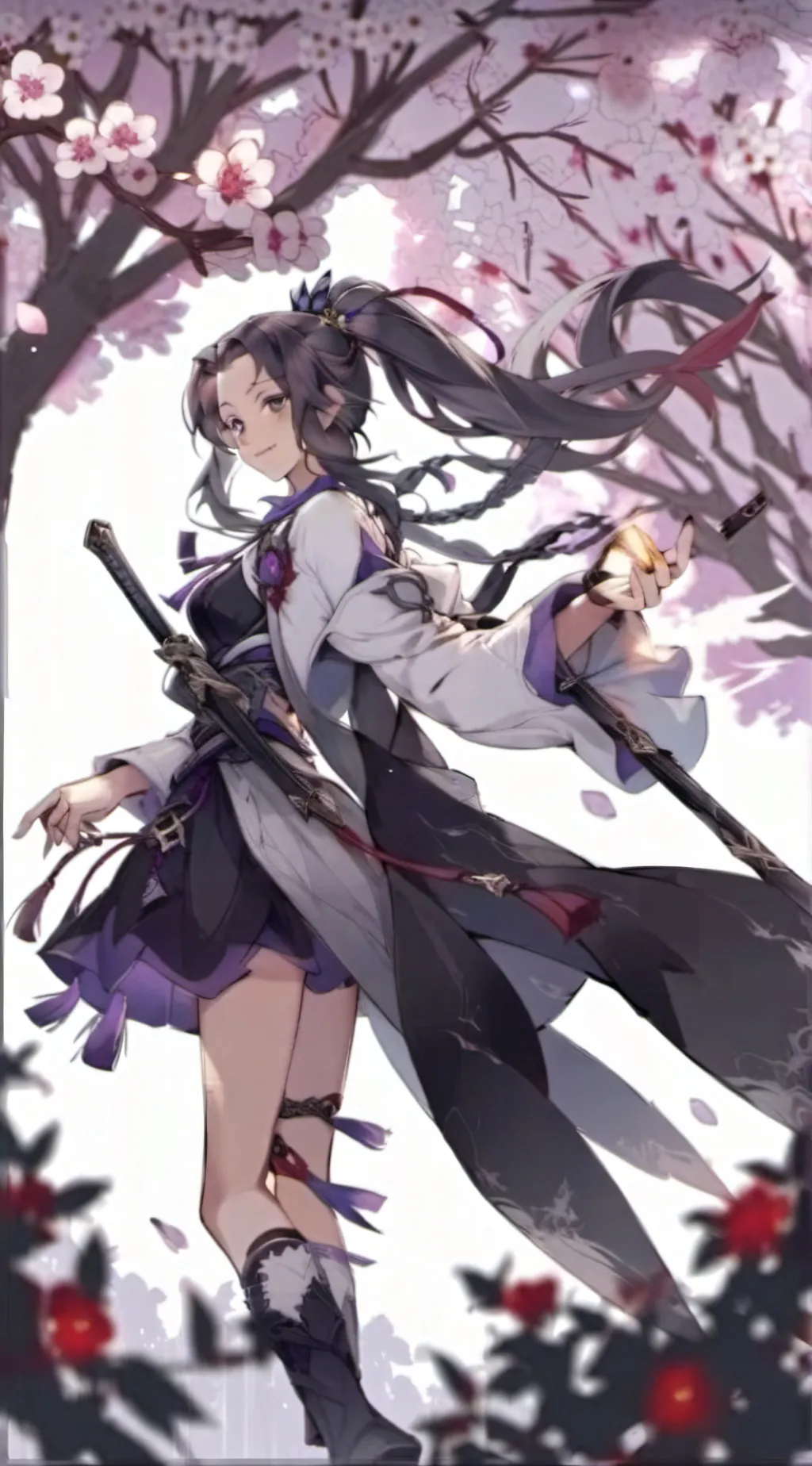 ai character: Shinobu Kocho background