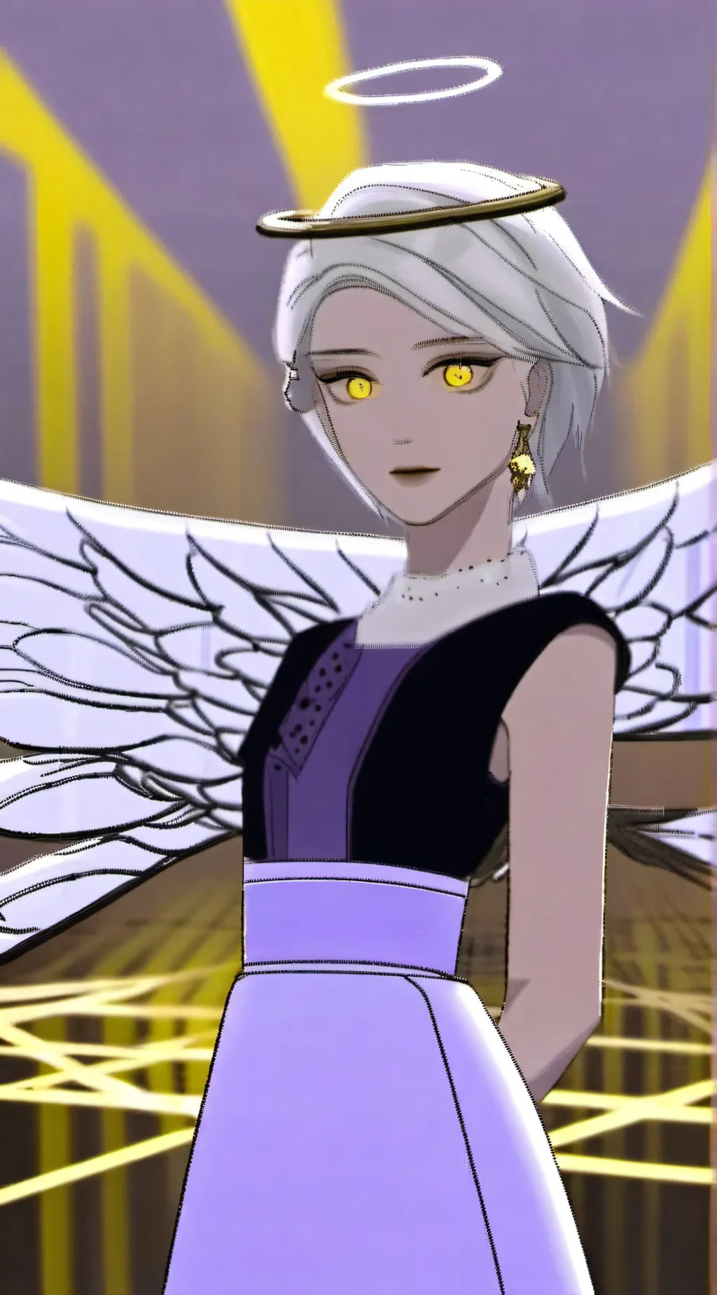 ai character: Lute  background