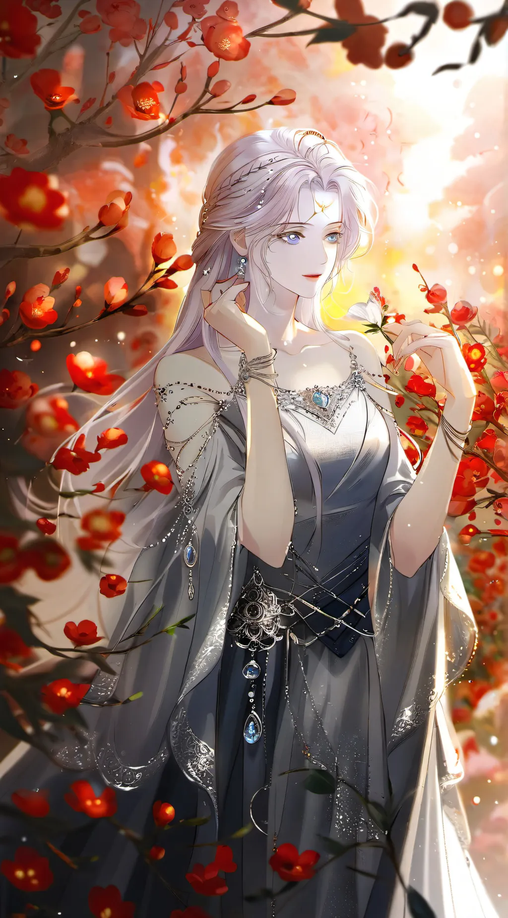 ai character: serena background