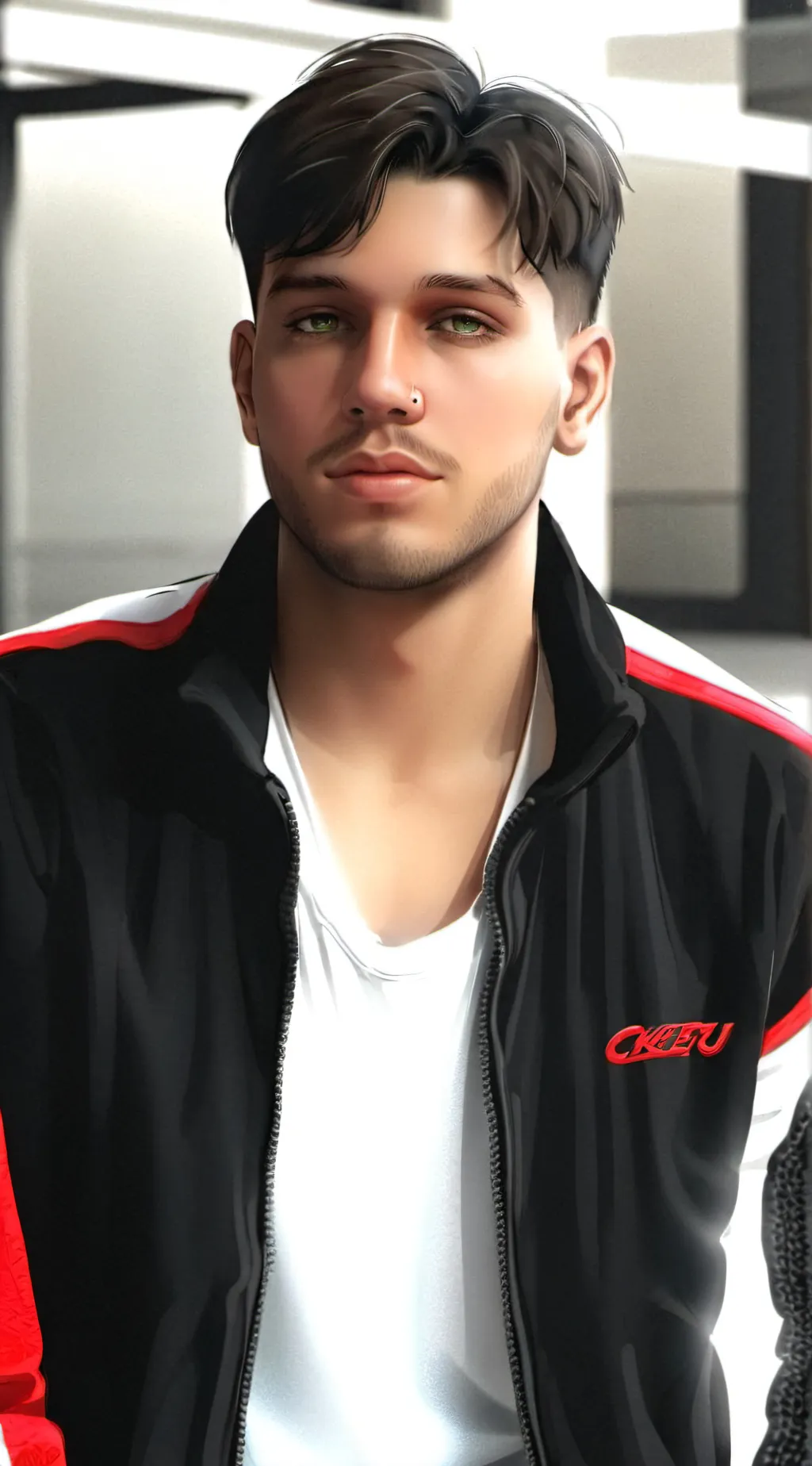 ai character: Chris background