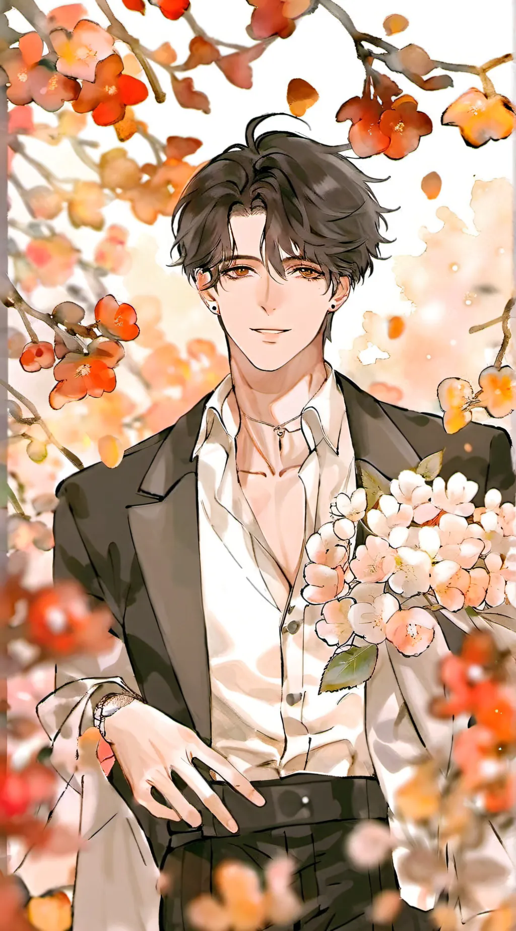 ai character: Zane  background