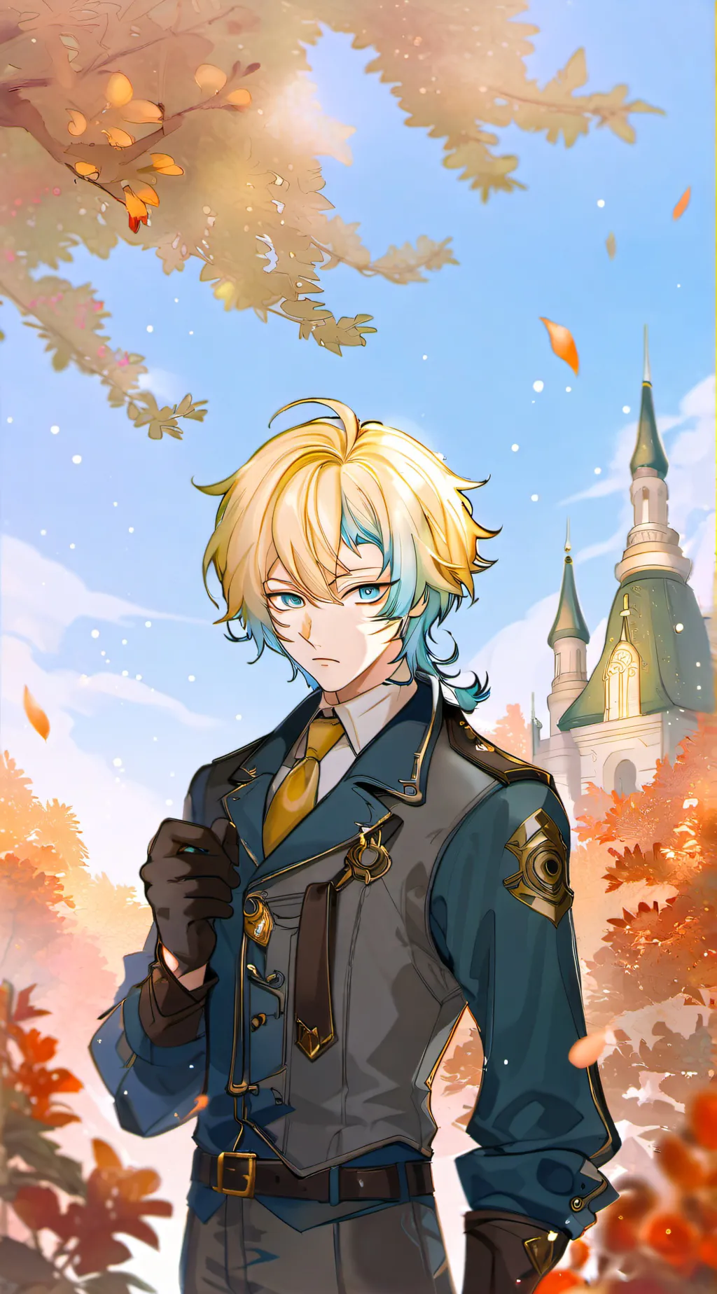 ai character: Knight background