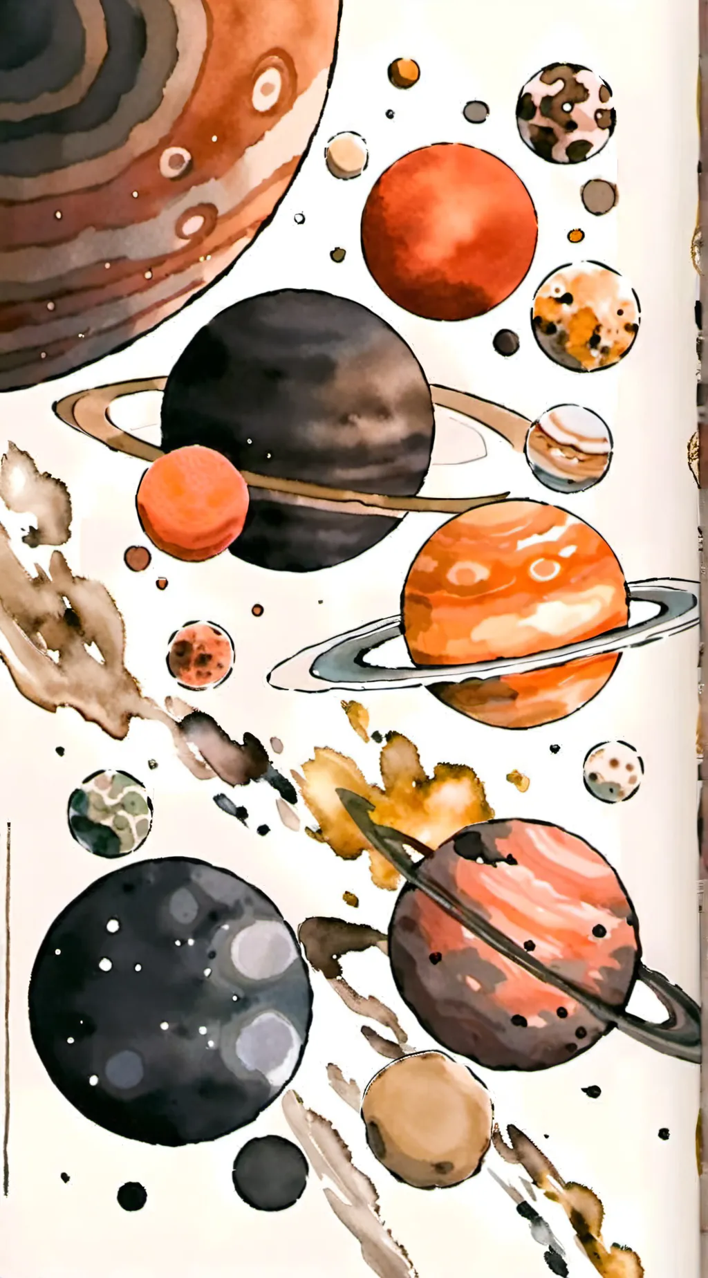 ai character: solarballs background