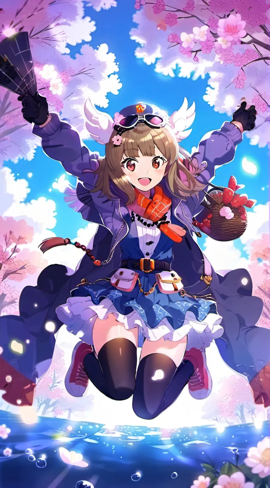 ai character: Serena background