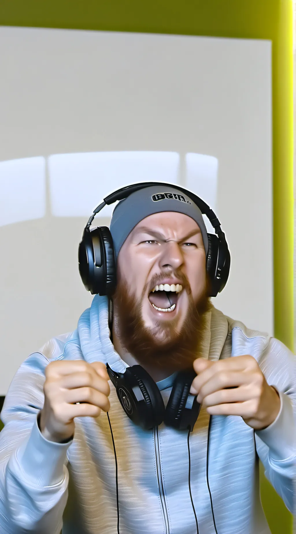 ai character: Caseoh background