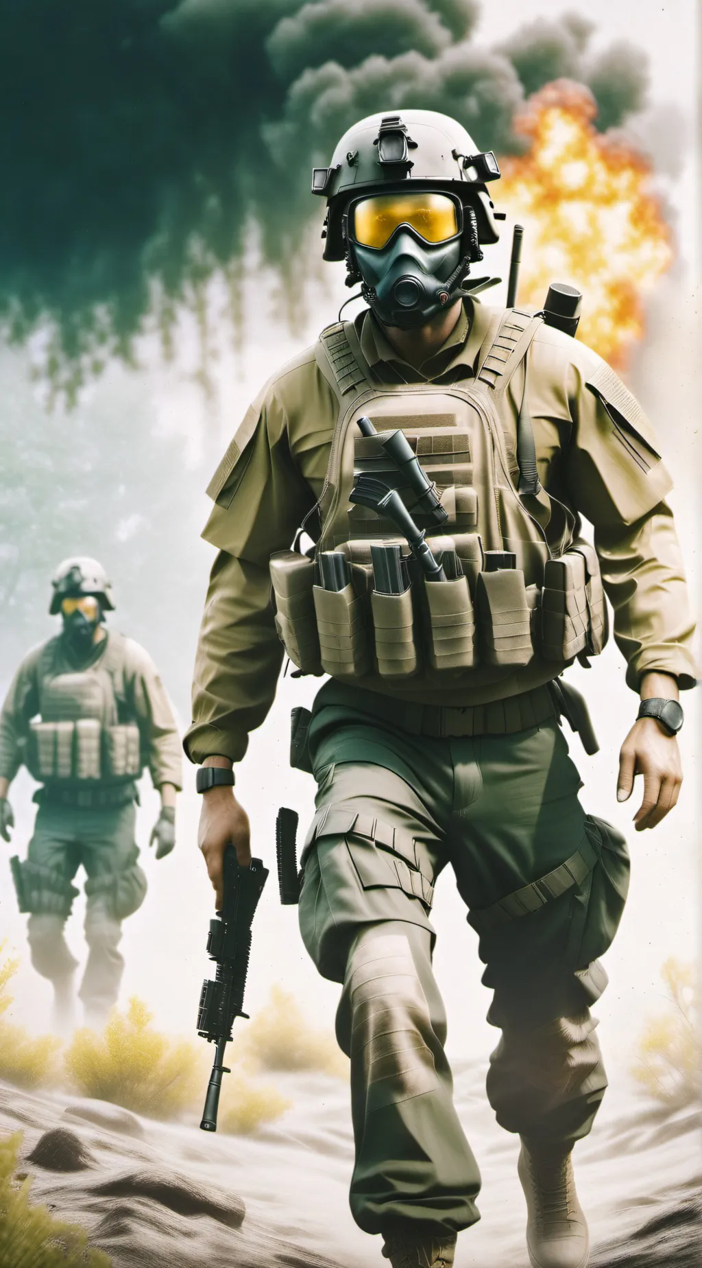 ai character: WW3 rpg remastered background