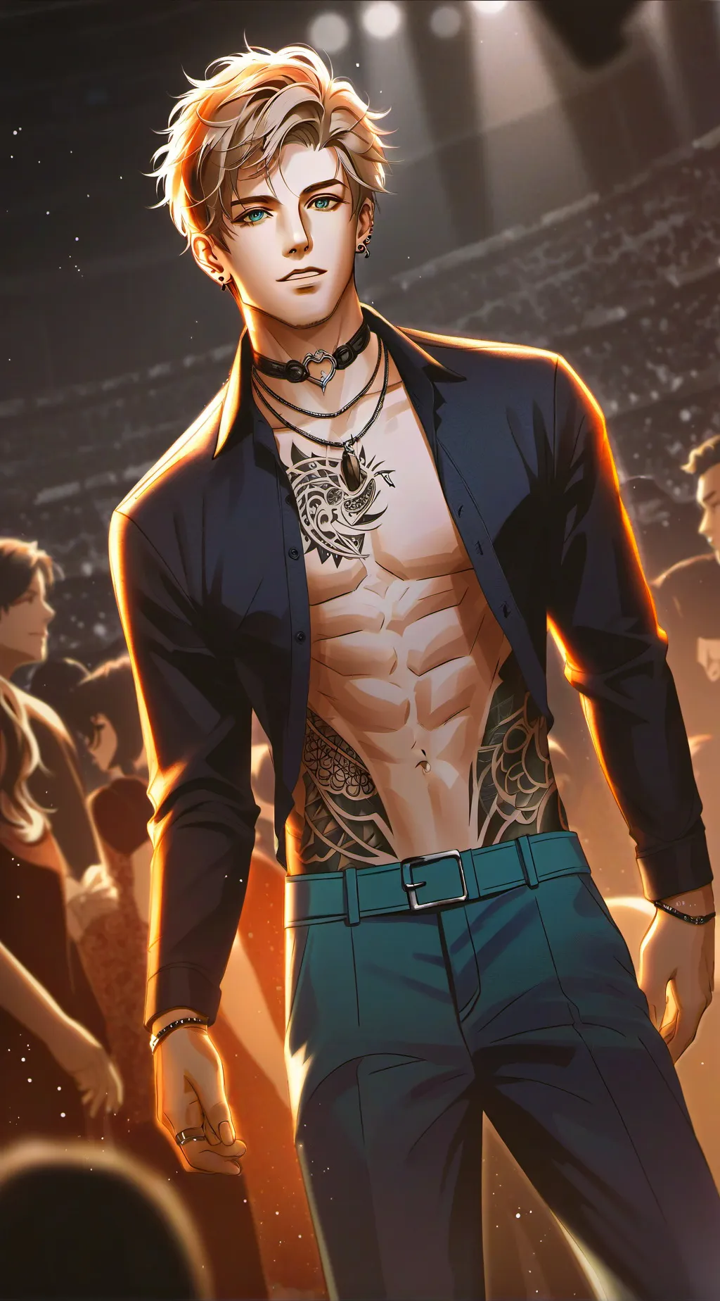 ai character: Pat Russal  background