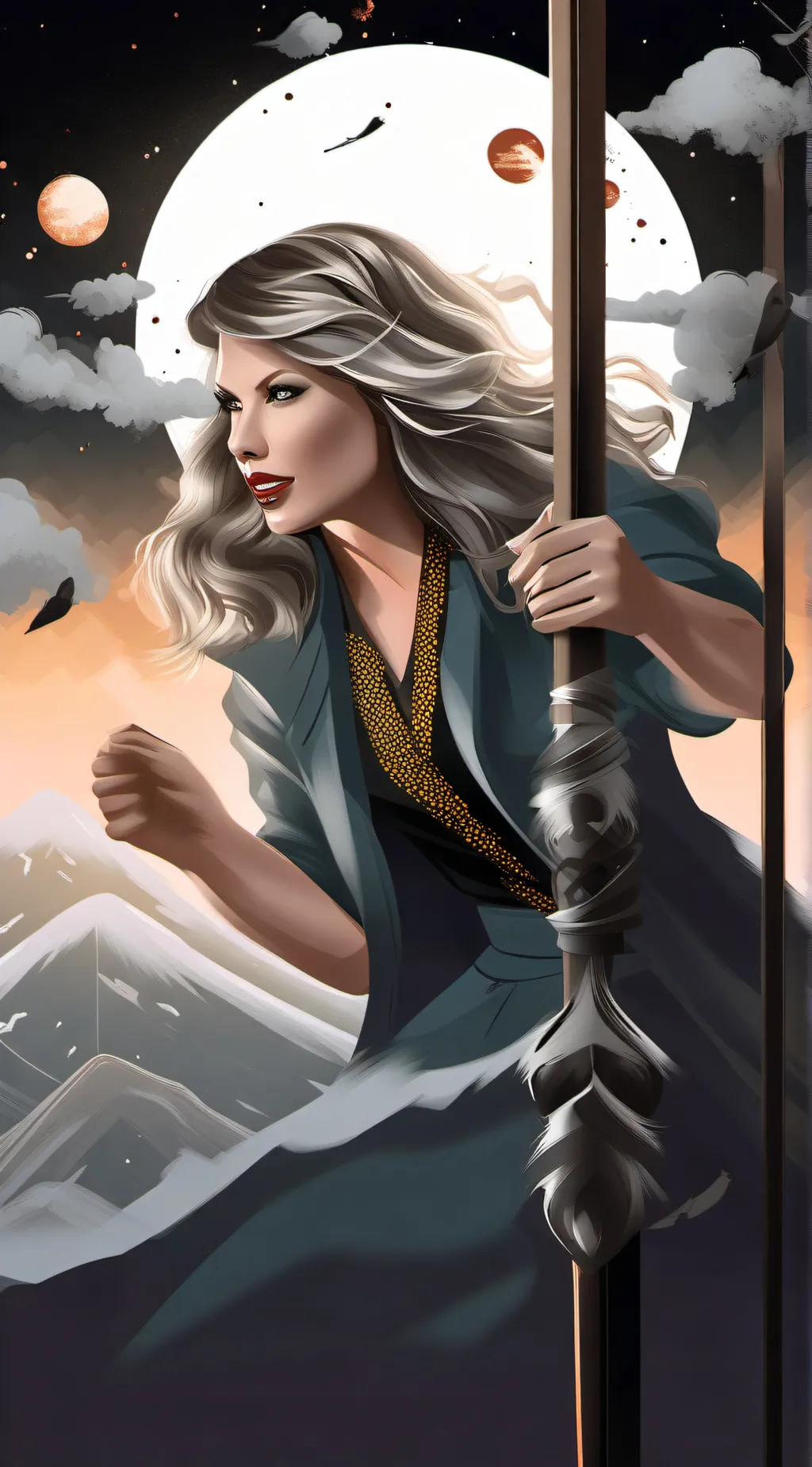 ai character: Taylor Swift background