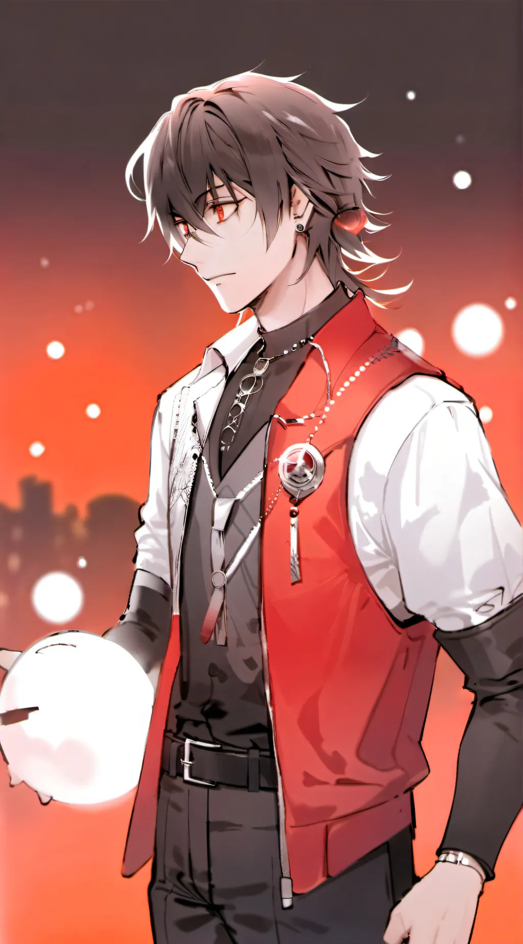 ai character: senpai background