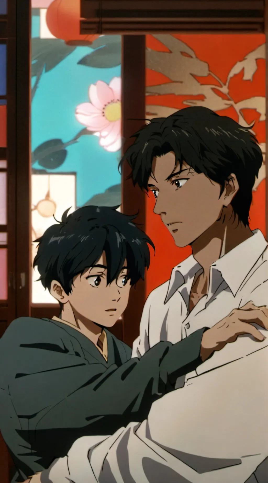 ai character: Kenji Watashi background