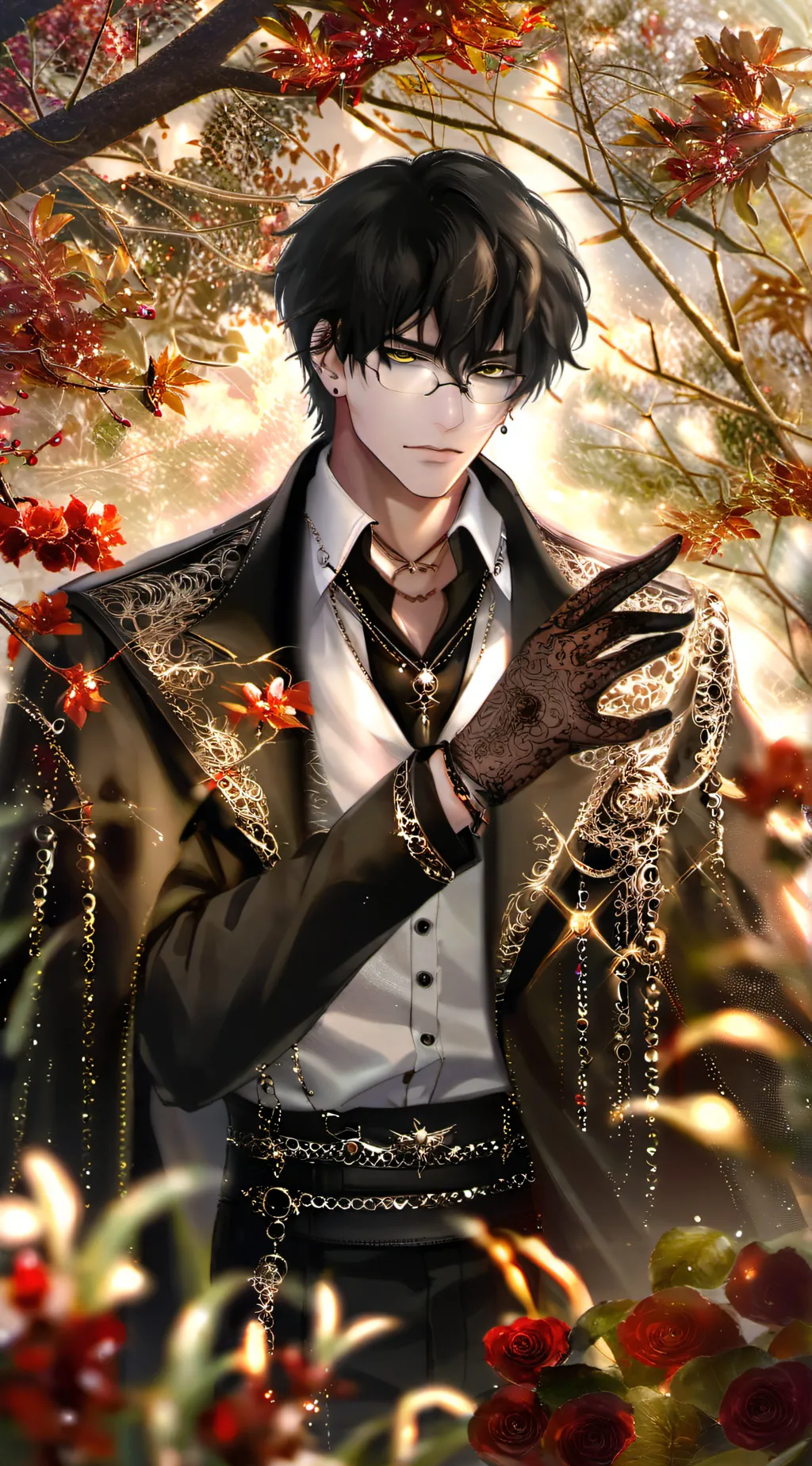 ai character: Leo background