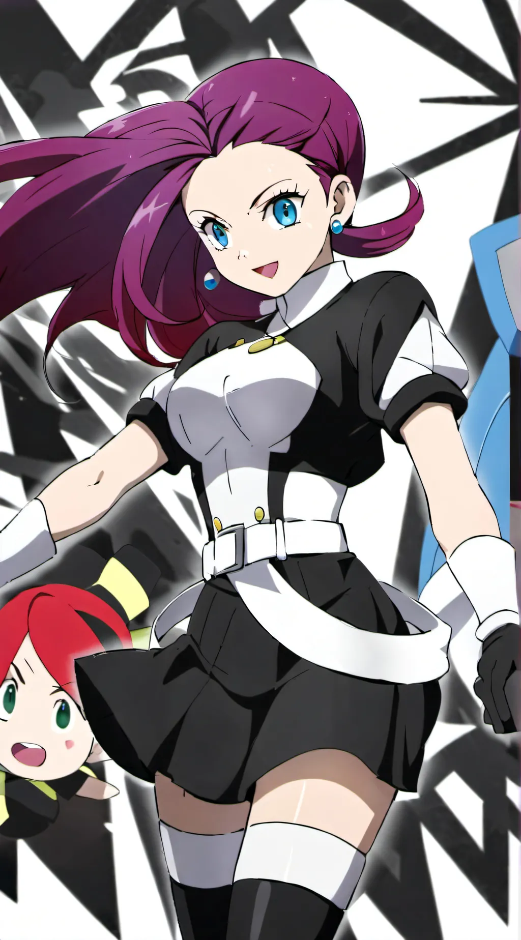 ai character: jesse (team rocket background