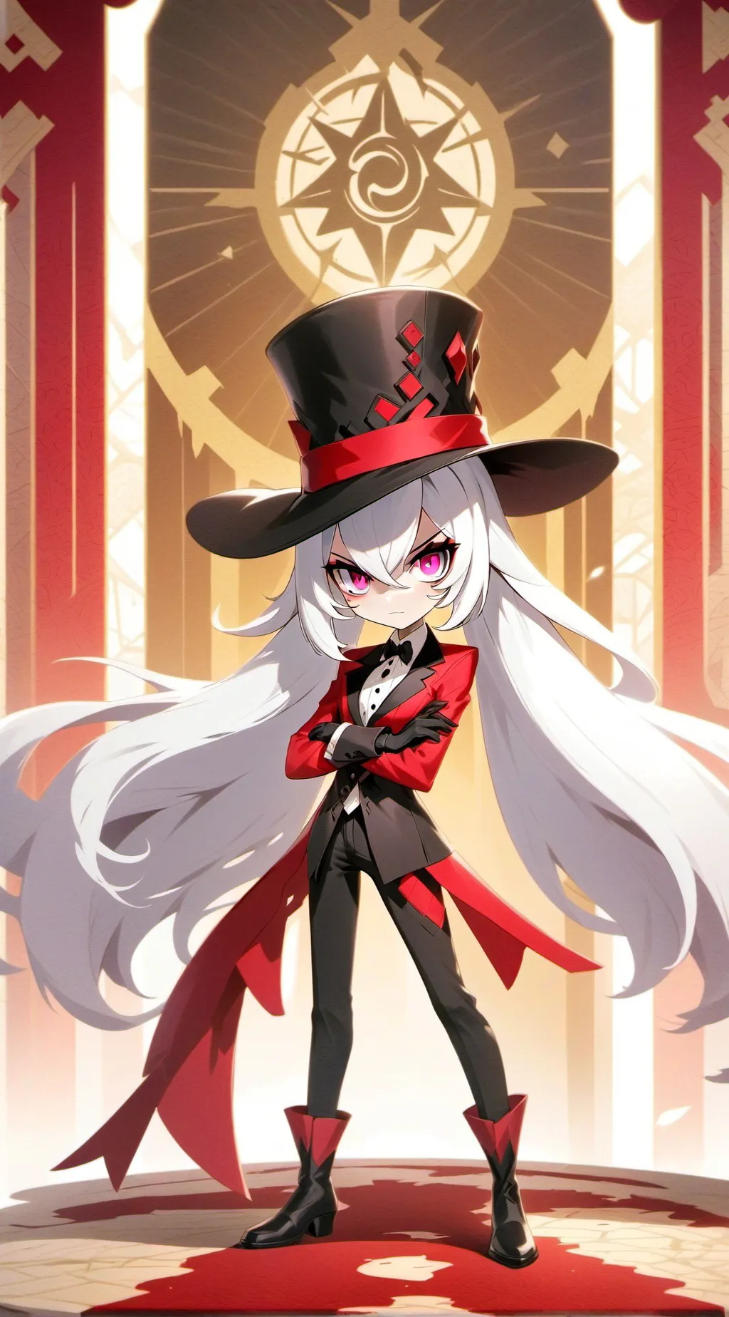 ai character: Hazbin Hotel 🏨  background