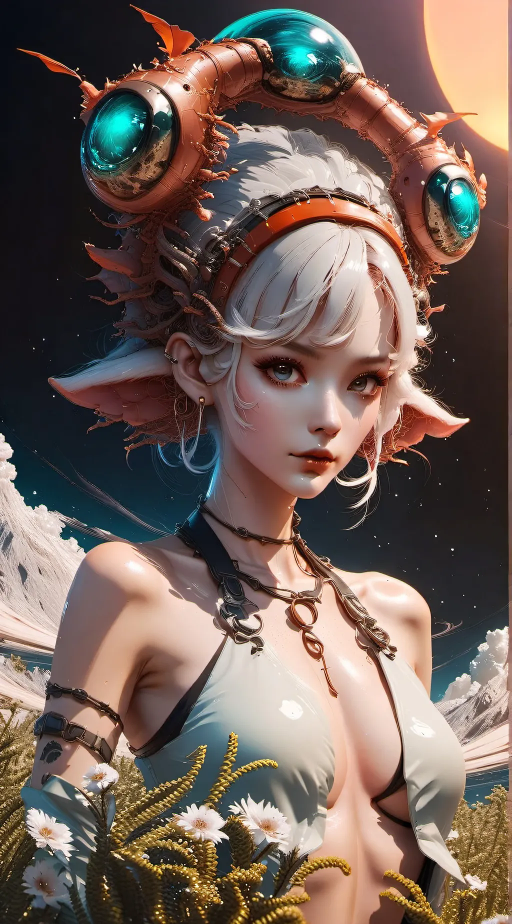 ai character: Evelyn background