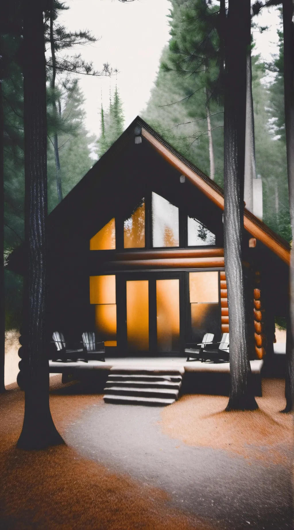 ai character: Cabin background