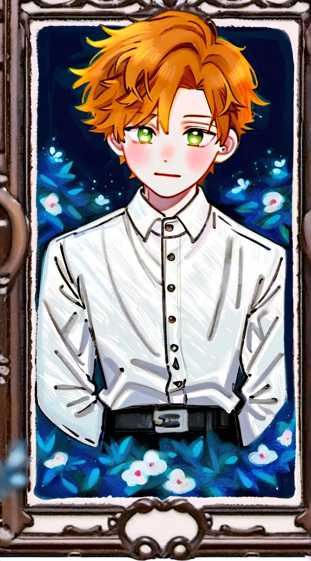 ai character: Leo background