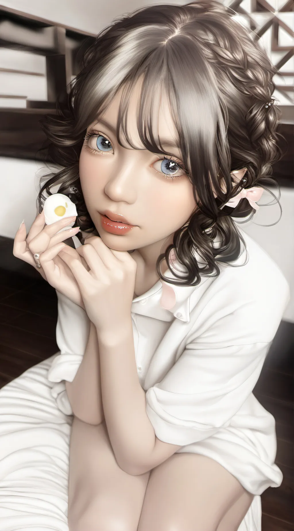 ai character: Ashley background