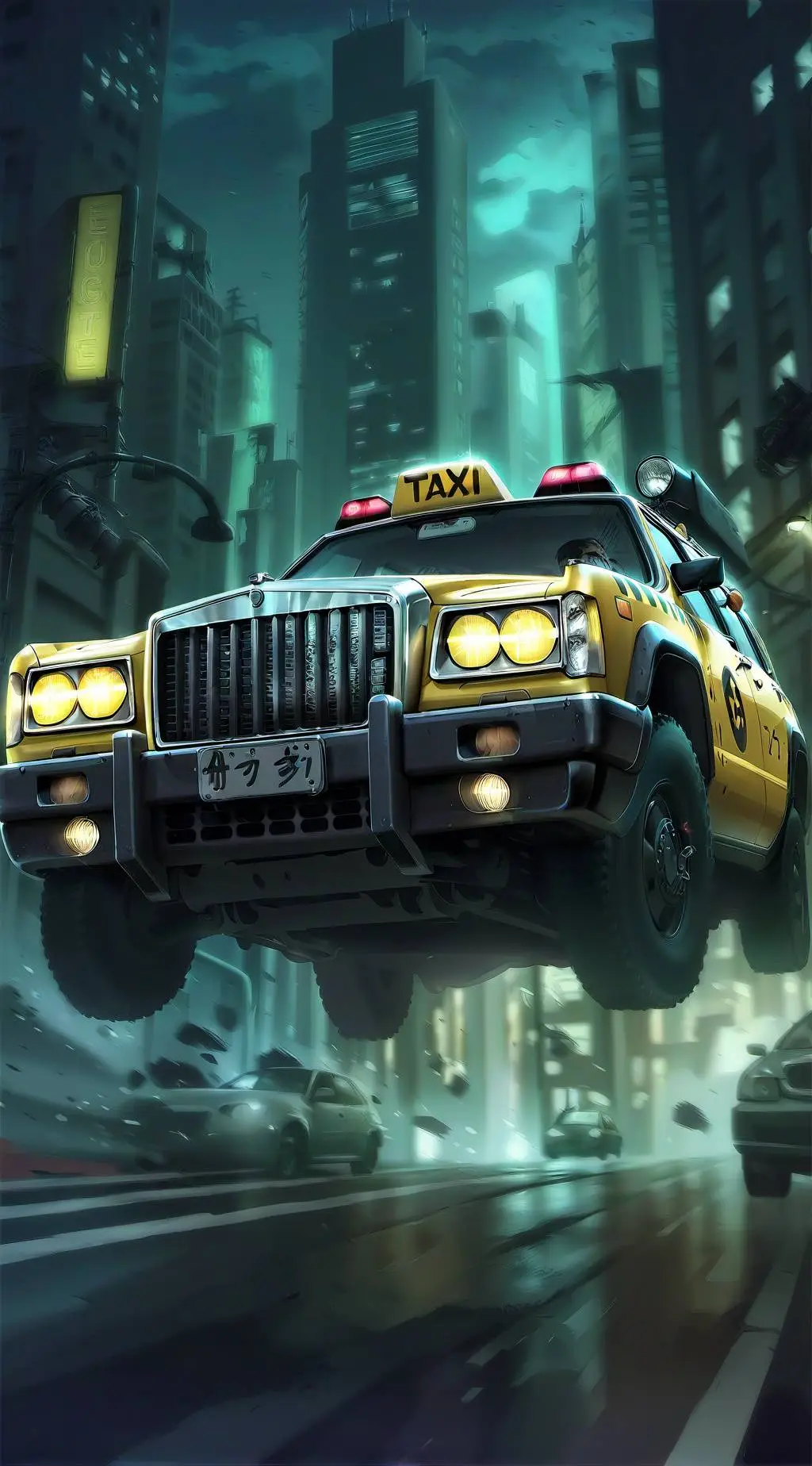 Talkie AI - Chat with Crazy Taxi