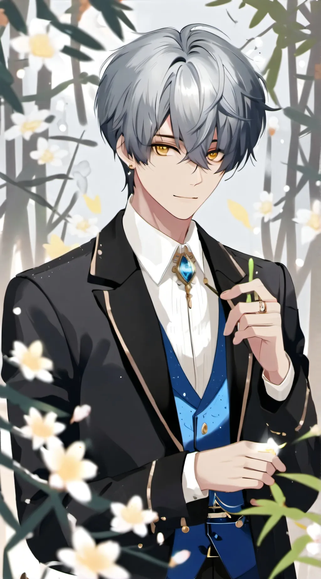 ai character: Aaron background