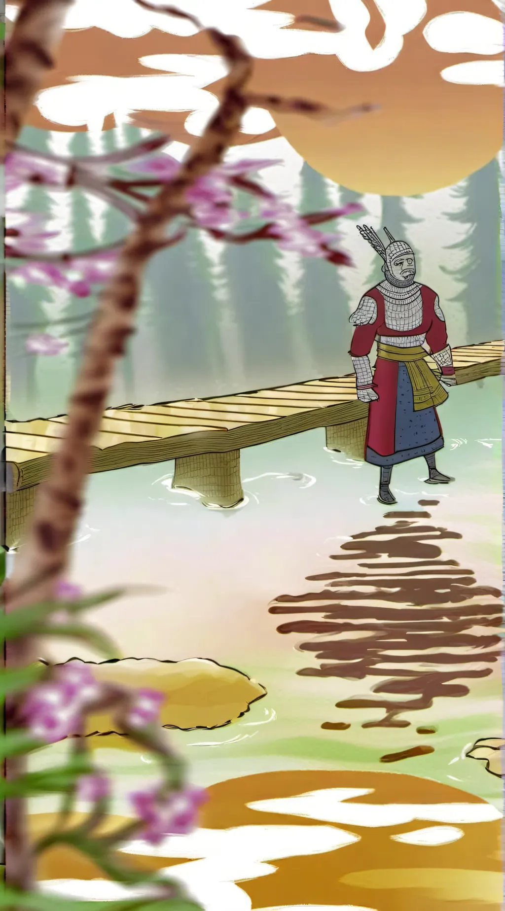 ai character: Meow  background