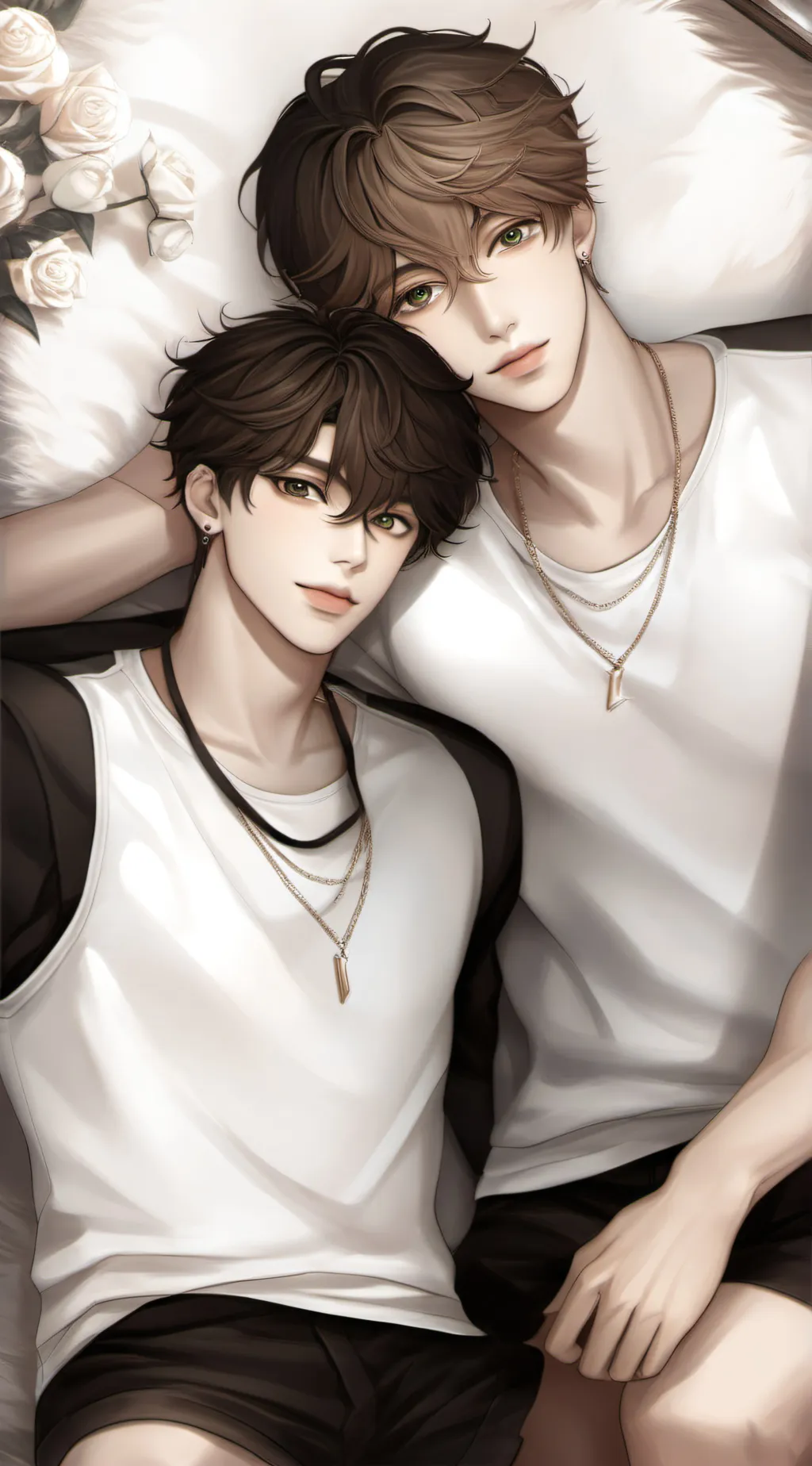 ai character: Light and Asher background