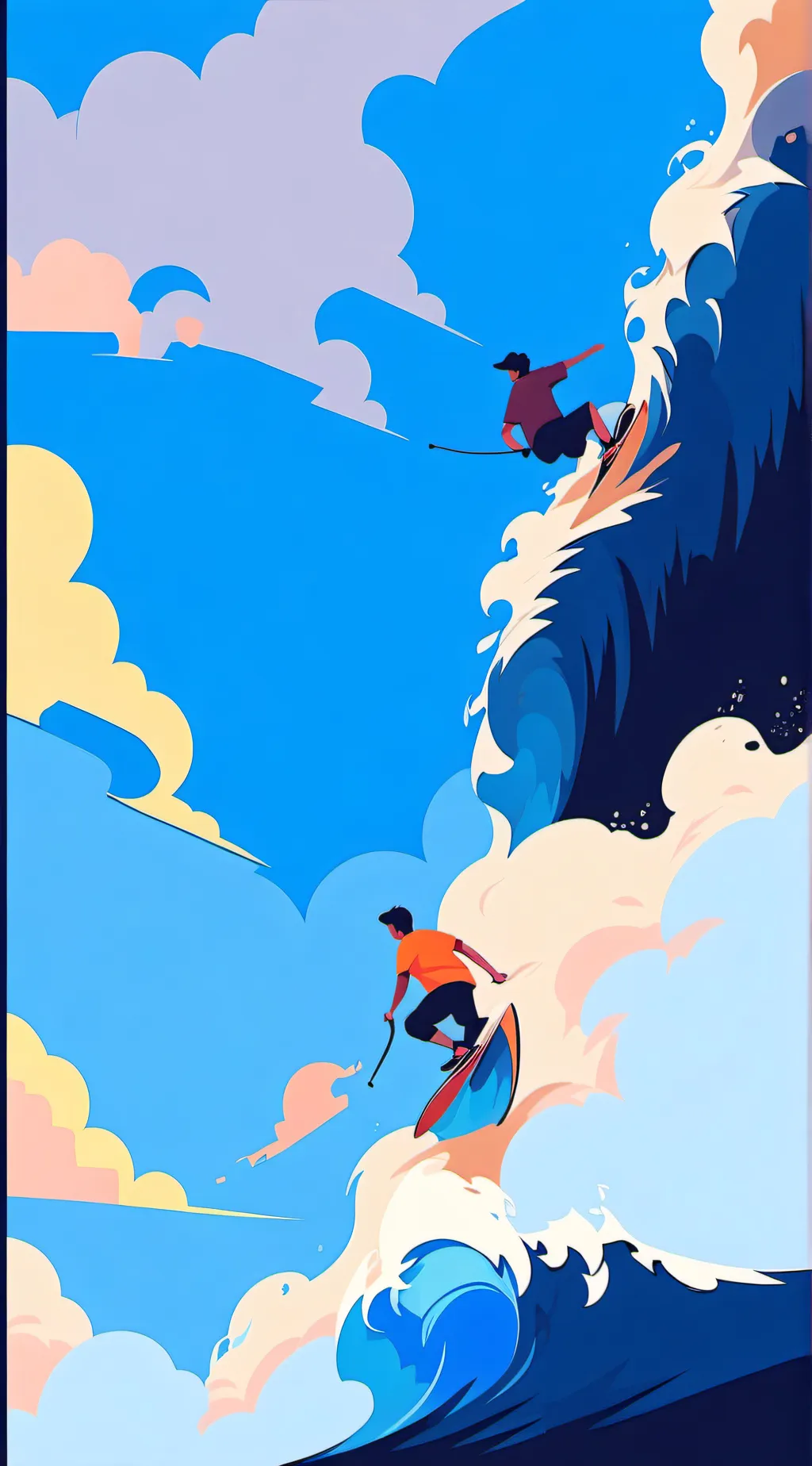 ai character: Finish the lyrics  background