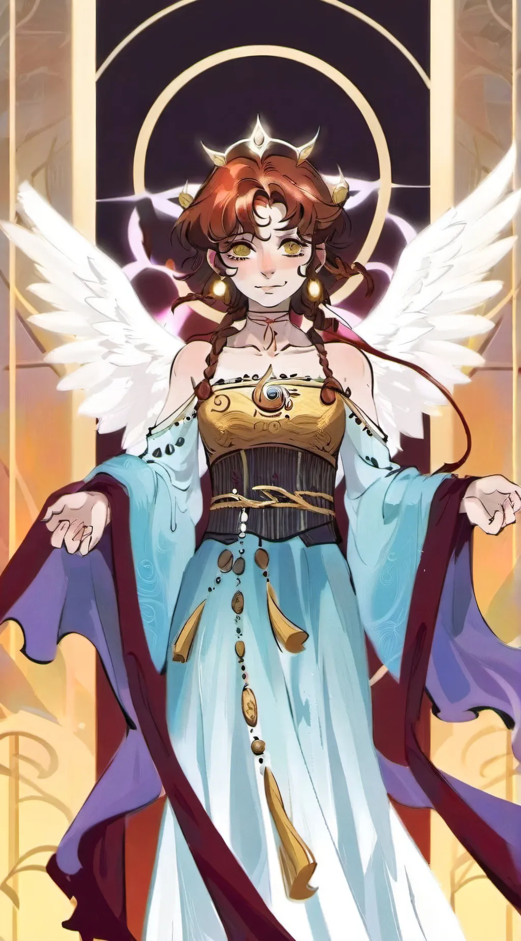 ai character: ❤️Clara Afton❤️ background